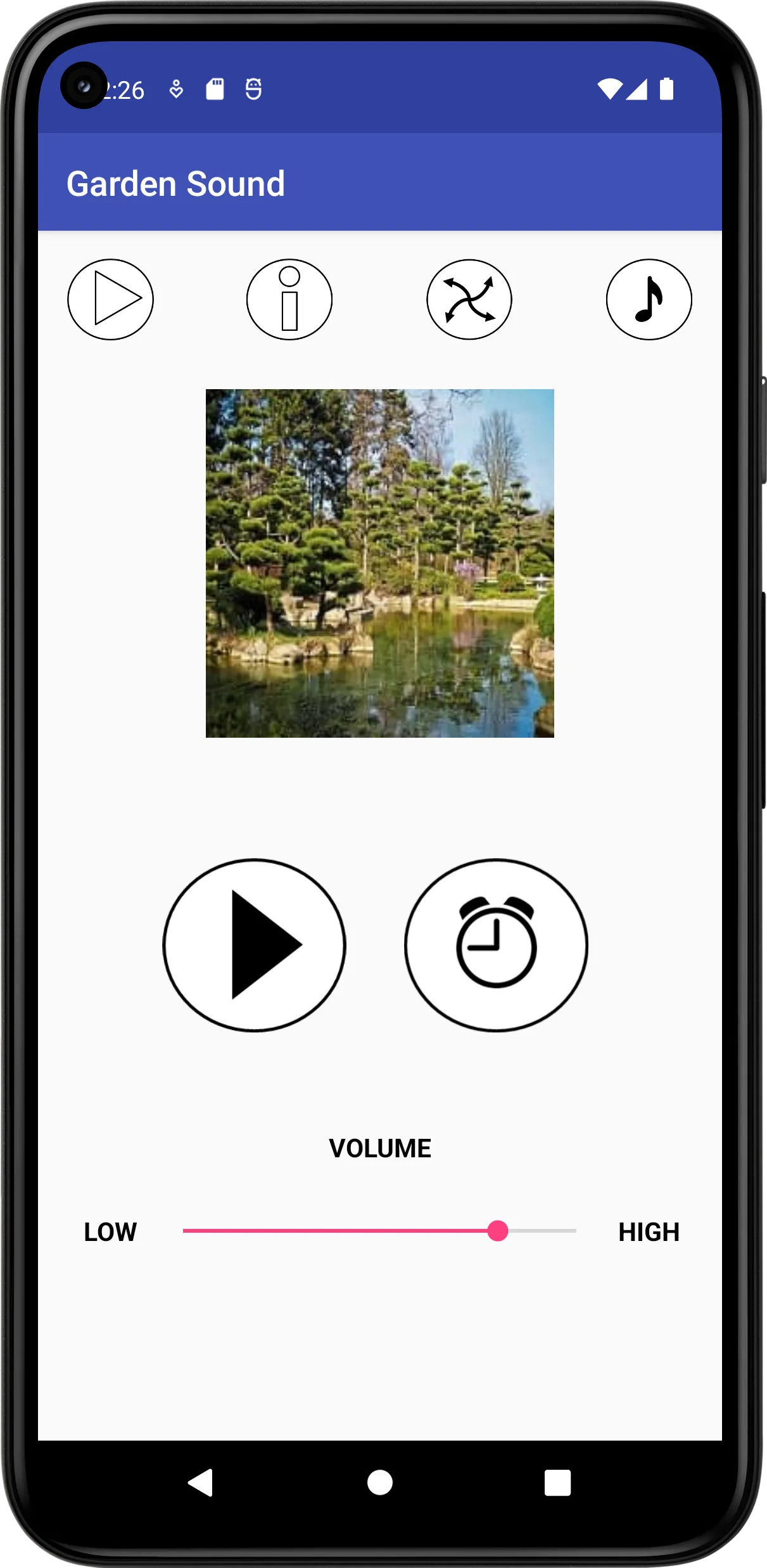 Garden Sound | Indus Appstore | Screenshot