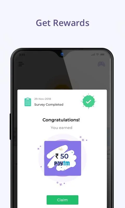 Crownit- Surveys,Games,Rewards | Indus Appstore | Screenshot