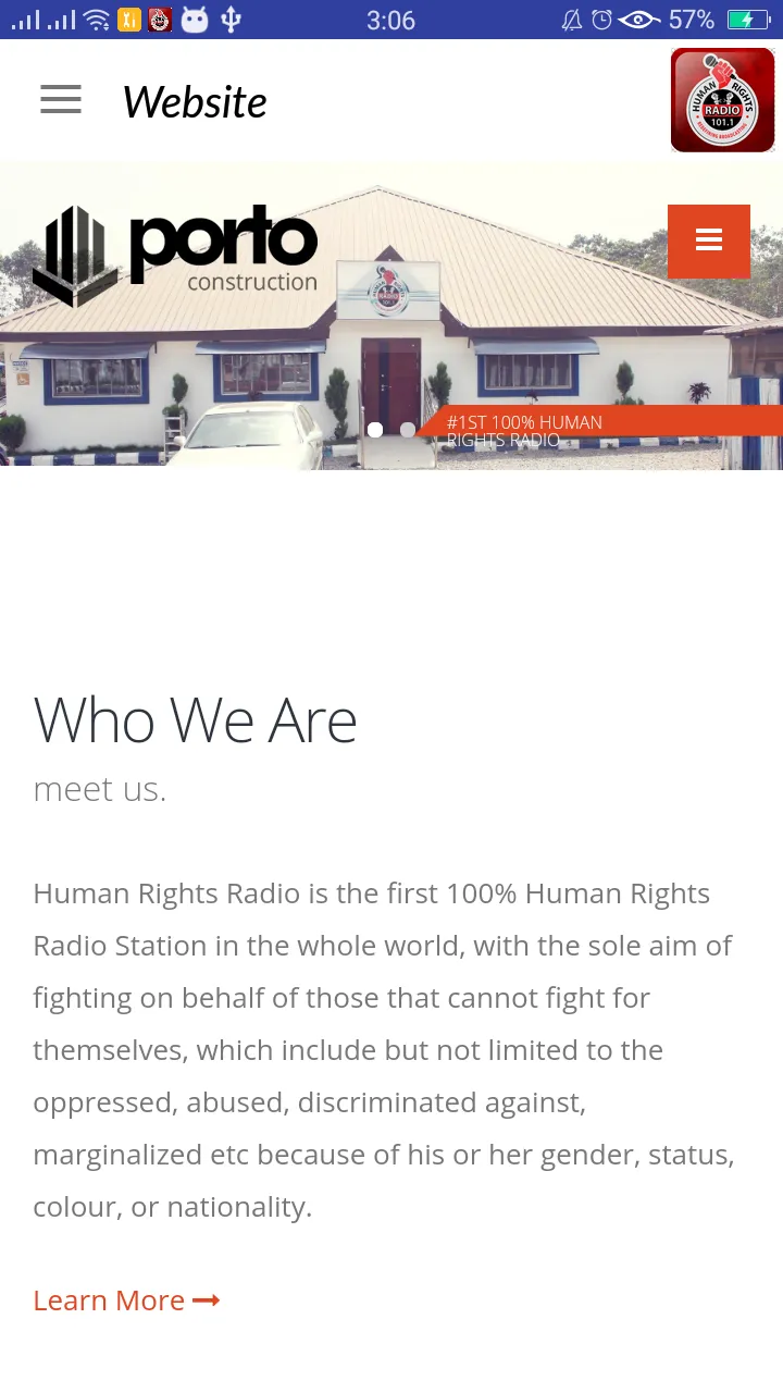 Human Rights Radio | Indus Appstore | Screenshot