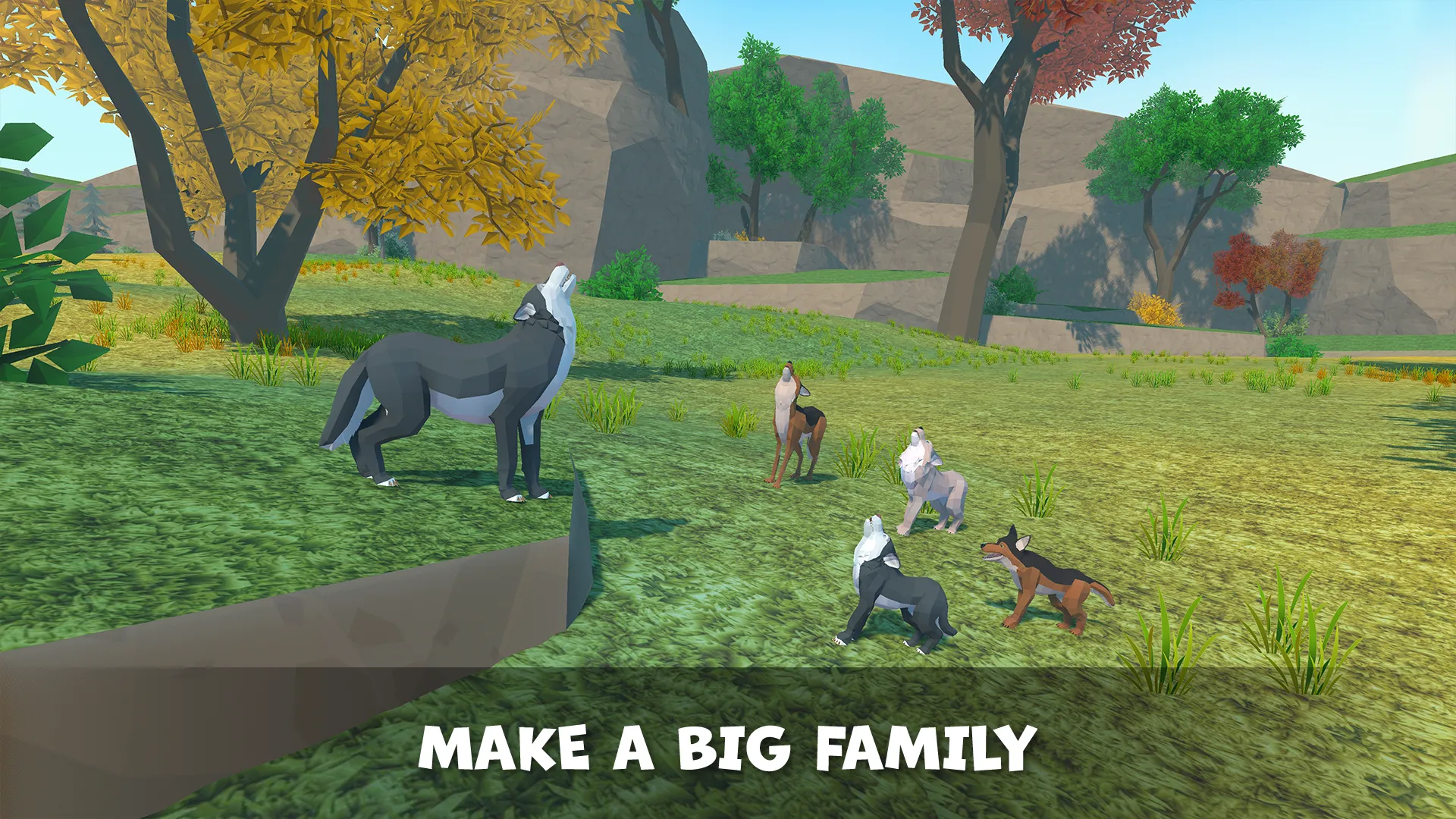 Wolf Family Simulator | Indus Appstore | Screenshot