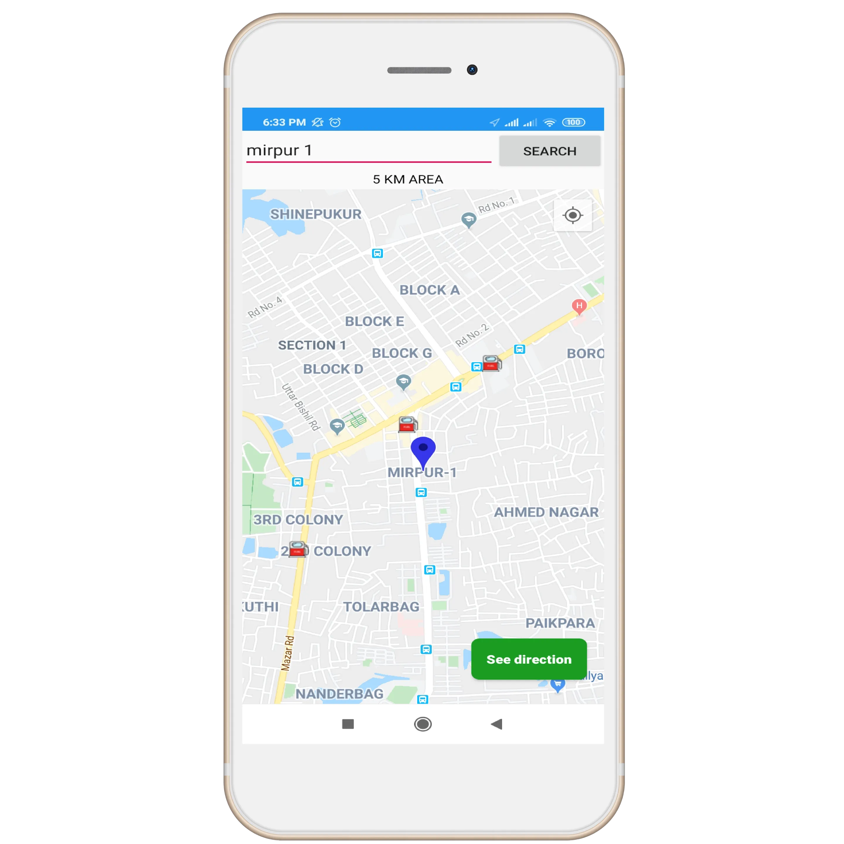 Gas Station Finder | Indus Appstore | Screenshot