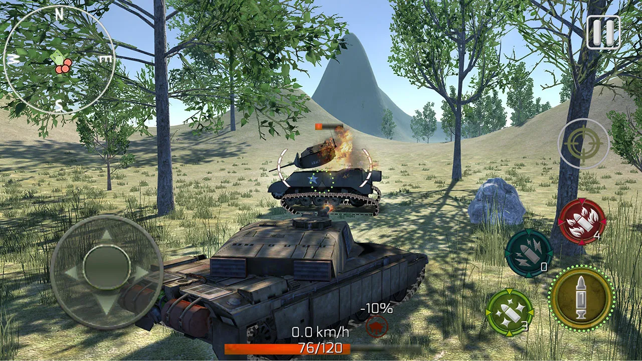 Tank War Strike 3D | Indus Appstore | Screenshot