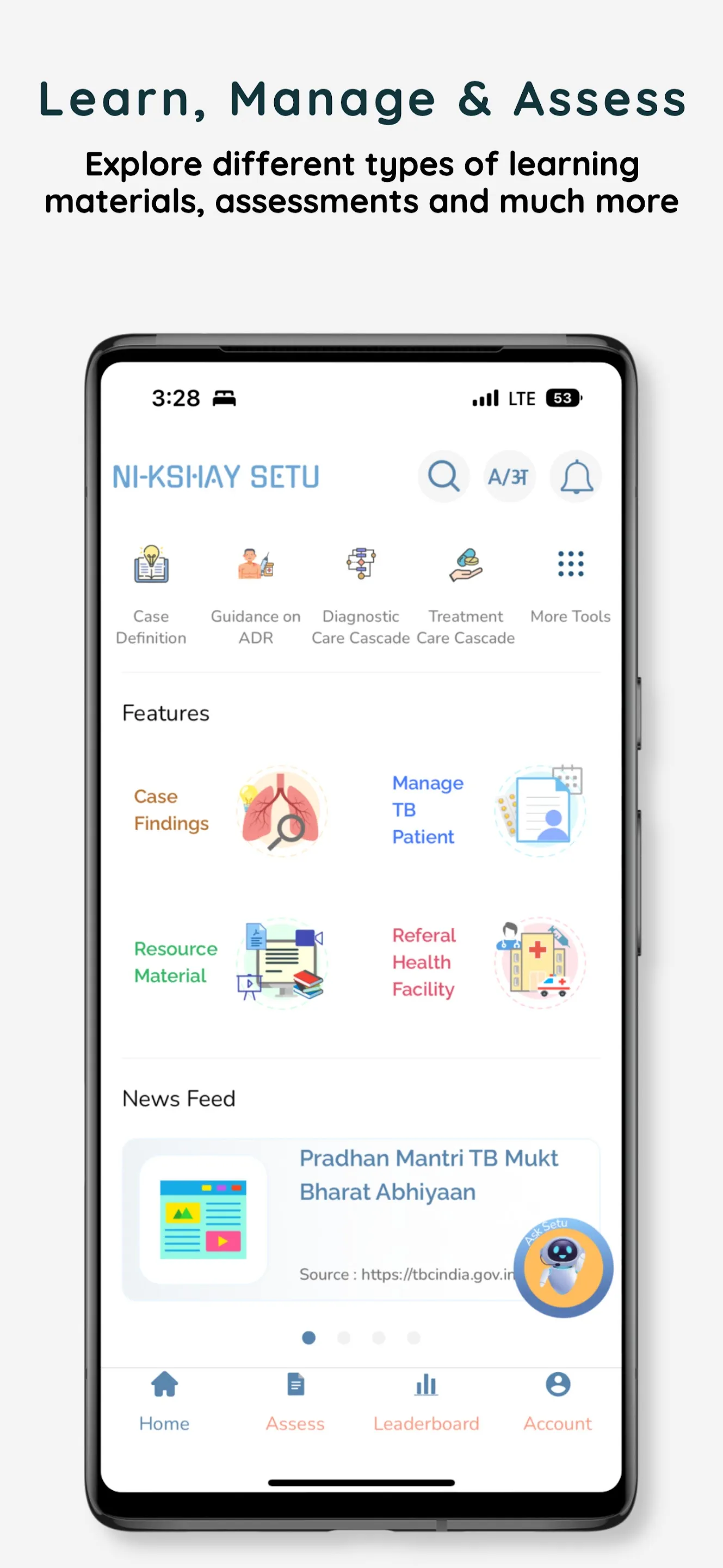 Ni-kshay SETU | Indus Appstore | Screenshot