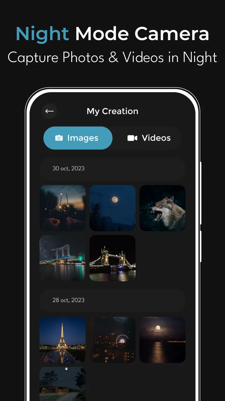 Night Camera : Photo & Video | Indus Appstore | Screenshot