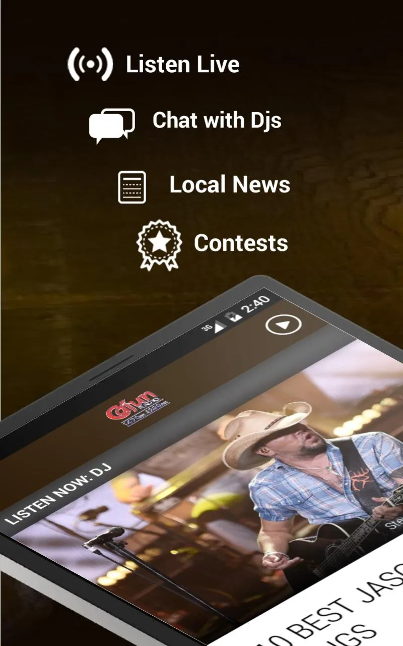 Cajun Radio | Indus Appstore | Screenshot