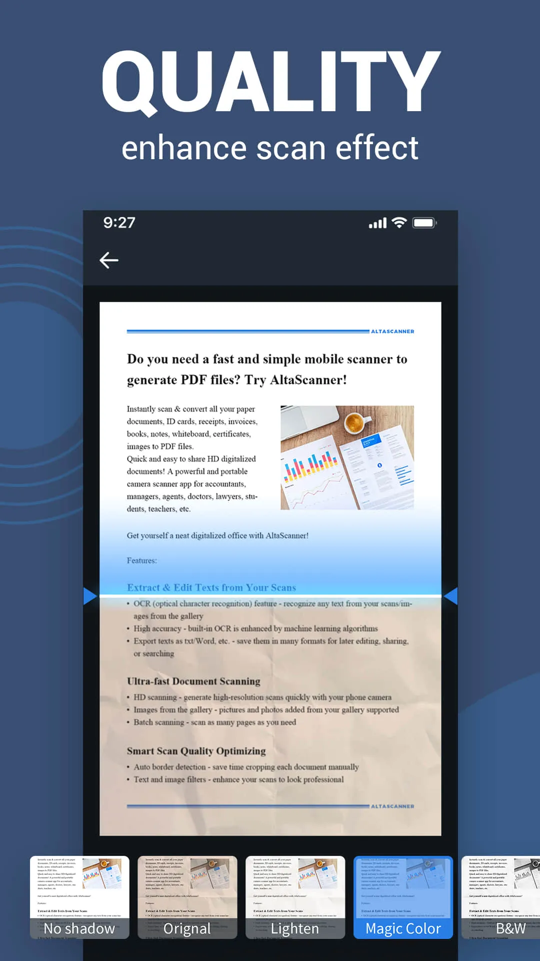 PDF Scanner App - AltaScanner | Indus Appstore | Screenshot