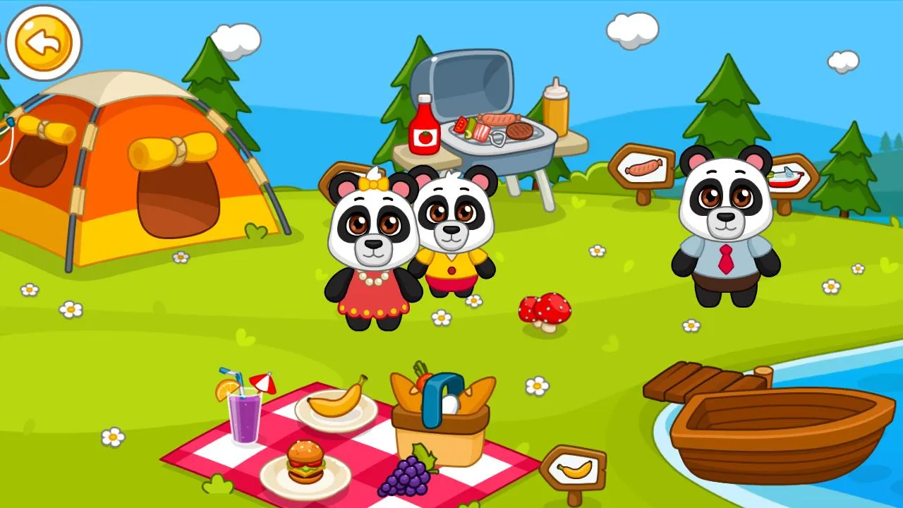 Kids camping | Indus Appstore | Screenshot