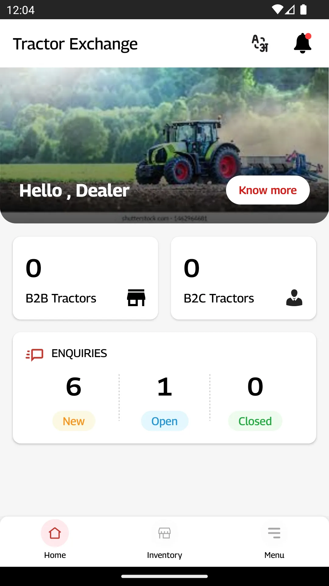 Mahindra Tractors X-Change | Indus Appstore | Screenshot