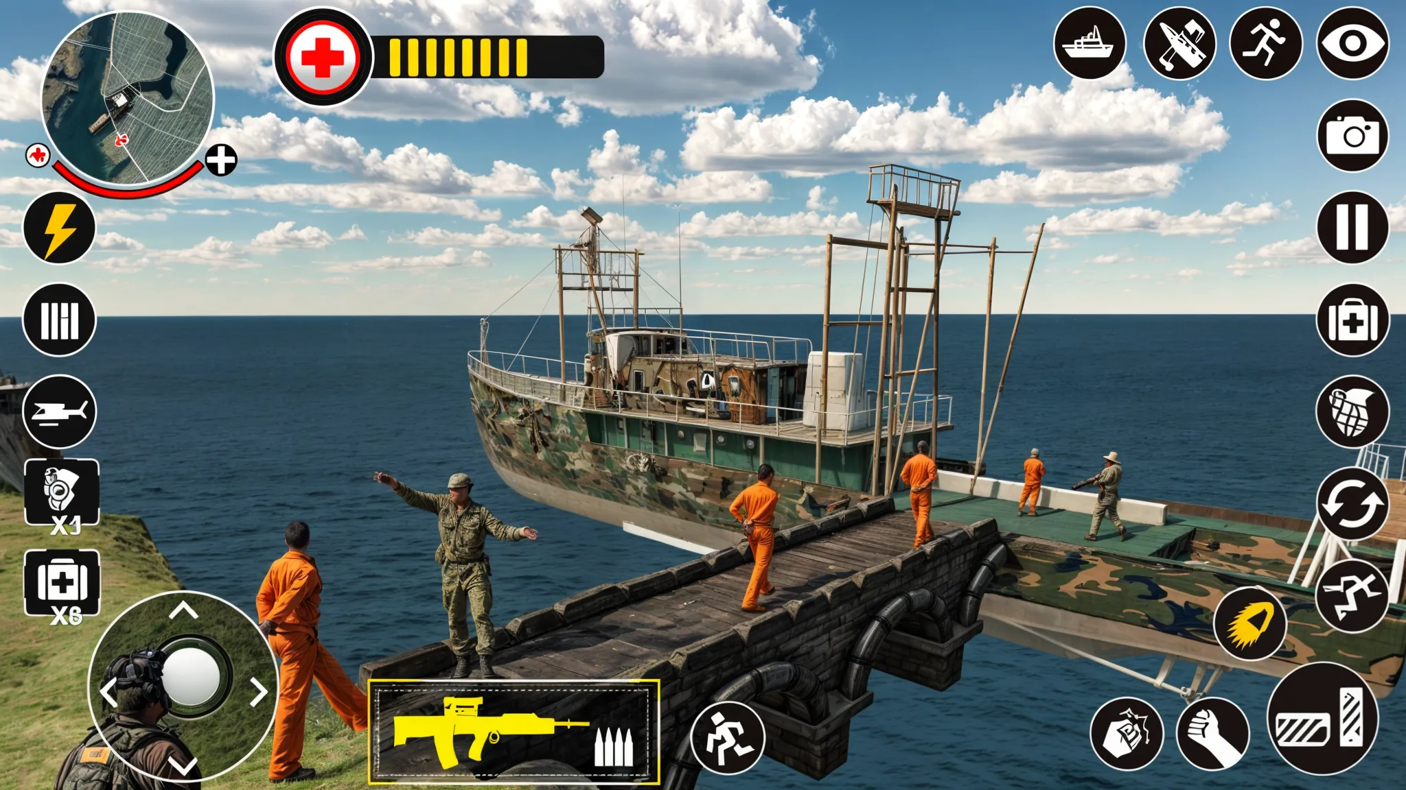 Army Prison Transport Ship Gam | Indus Appstore | Screenshot