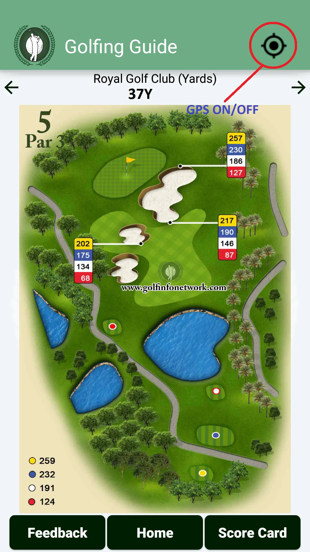 Golfing Guide | Indus Appstore | Screenshot