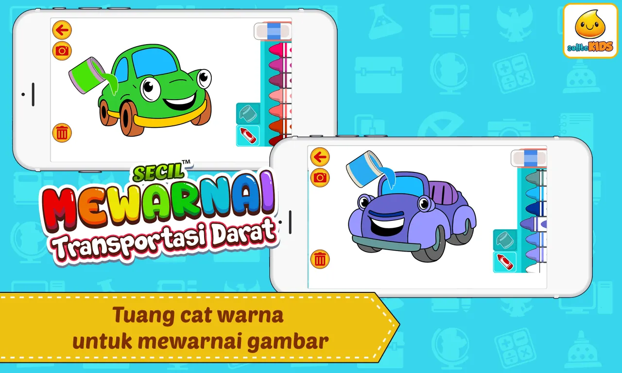 Mewarnai Mobil Kartun | Indus Appstore | Screenshot