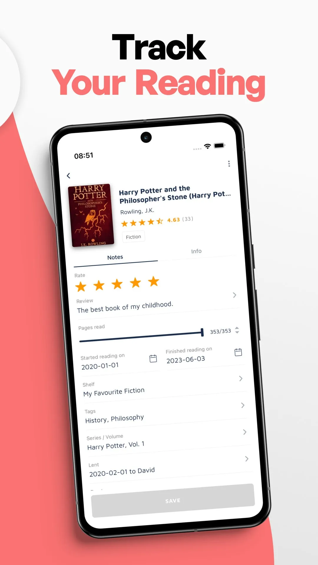 Bookshelf-Your virtual library | Indus Appstore | Screenshot