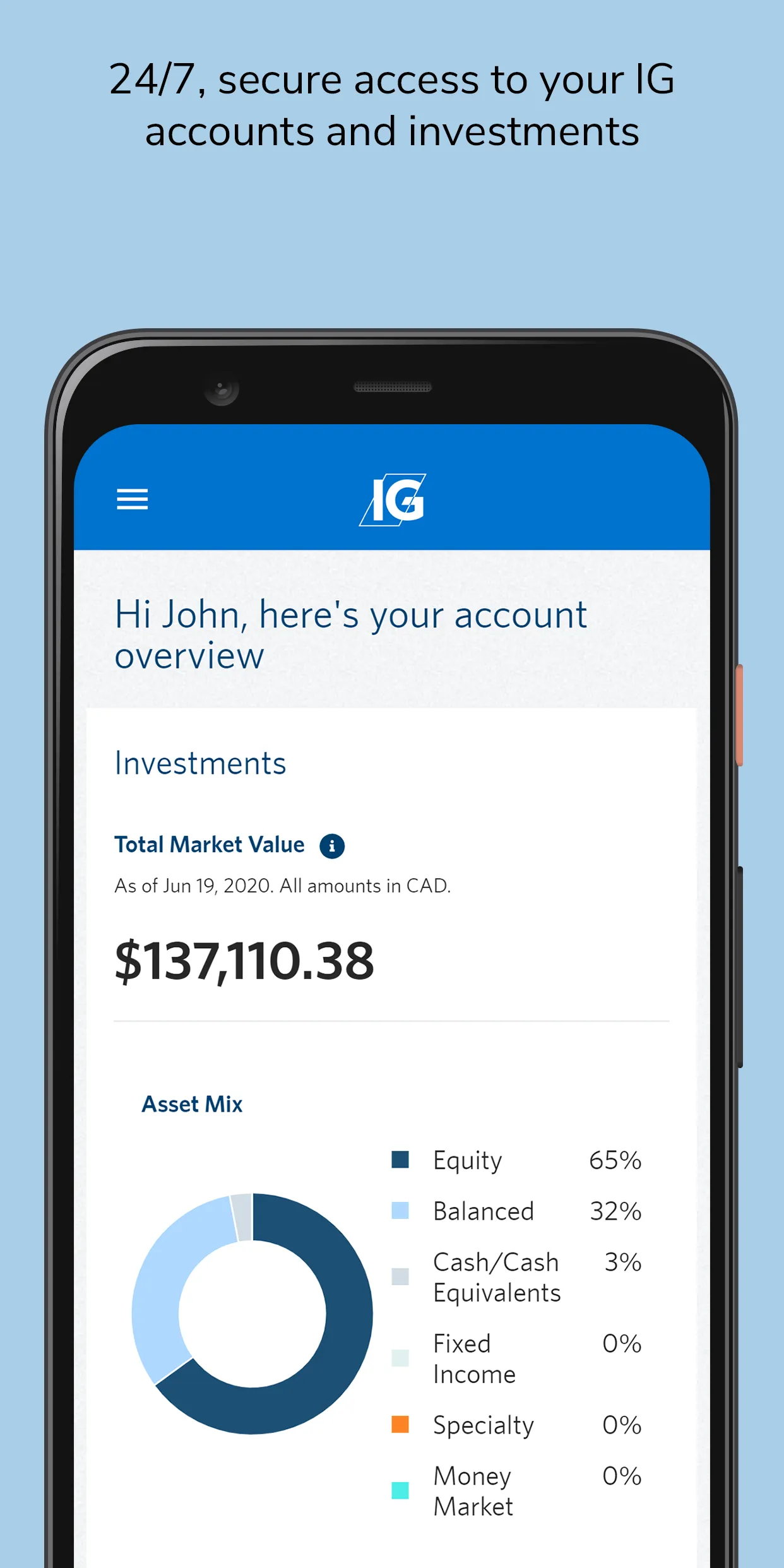 IG Wealth | Indus Appstore | Screenshot