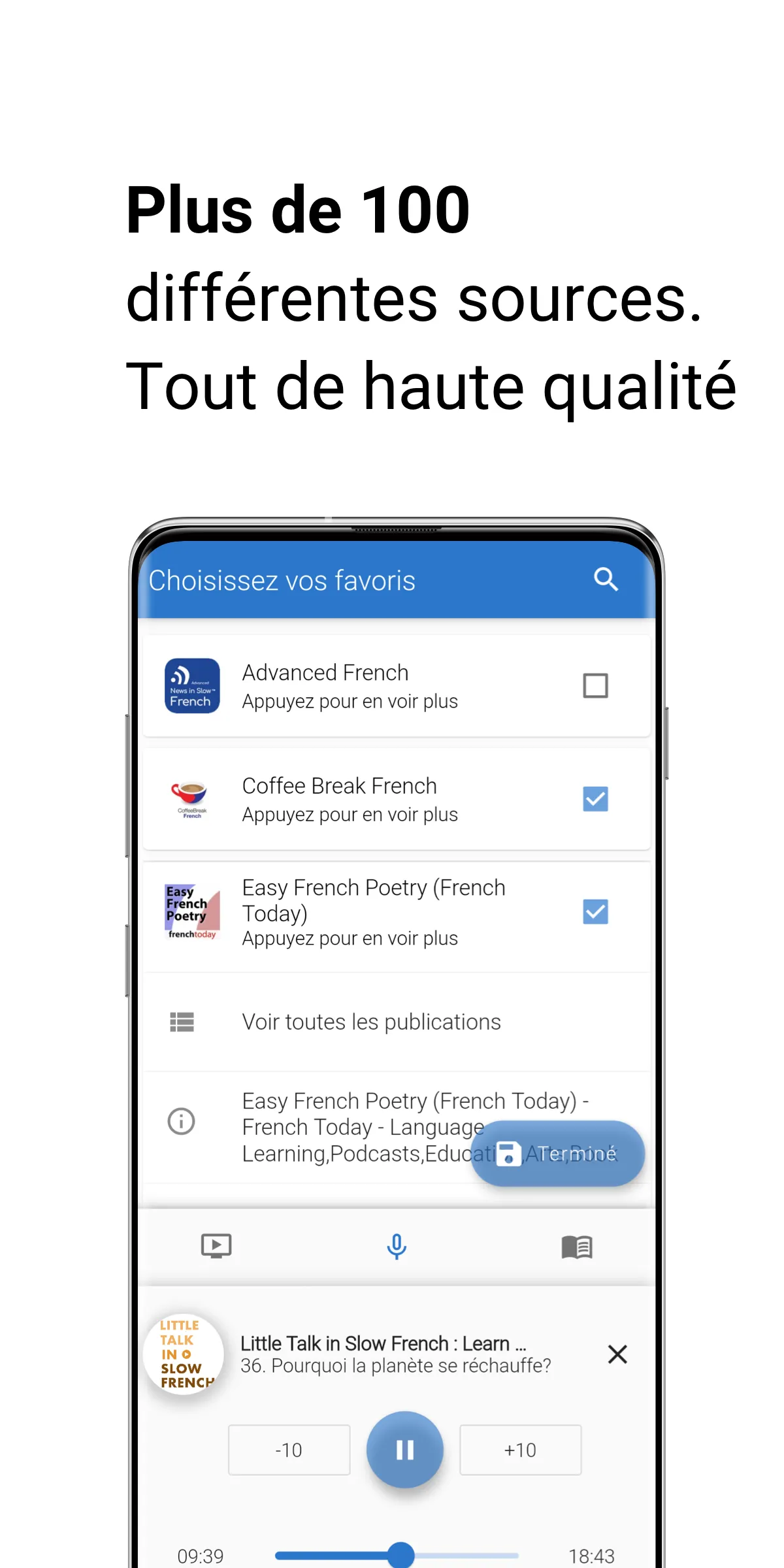 Learn French Podcasts,Videos | Indus Appstore | Screenshot