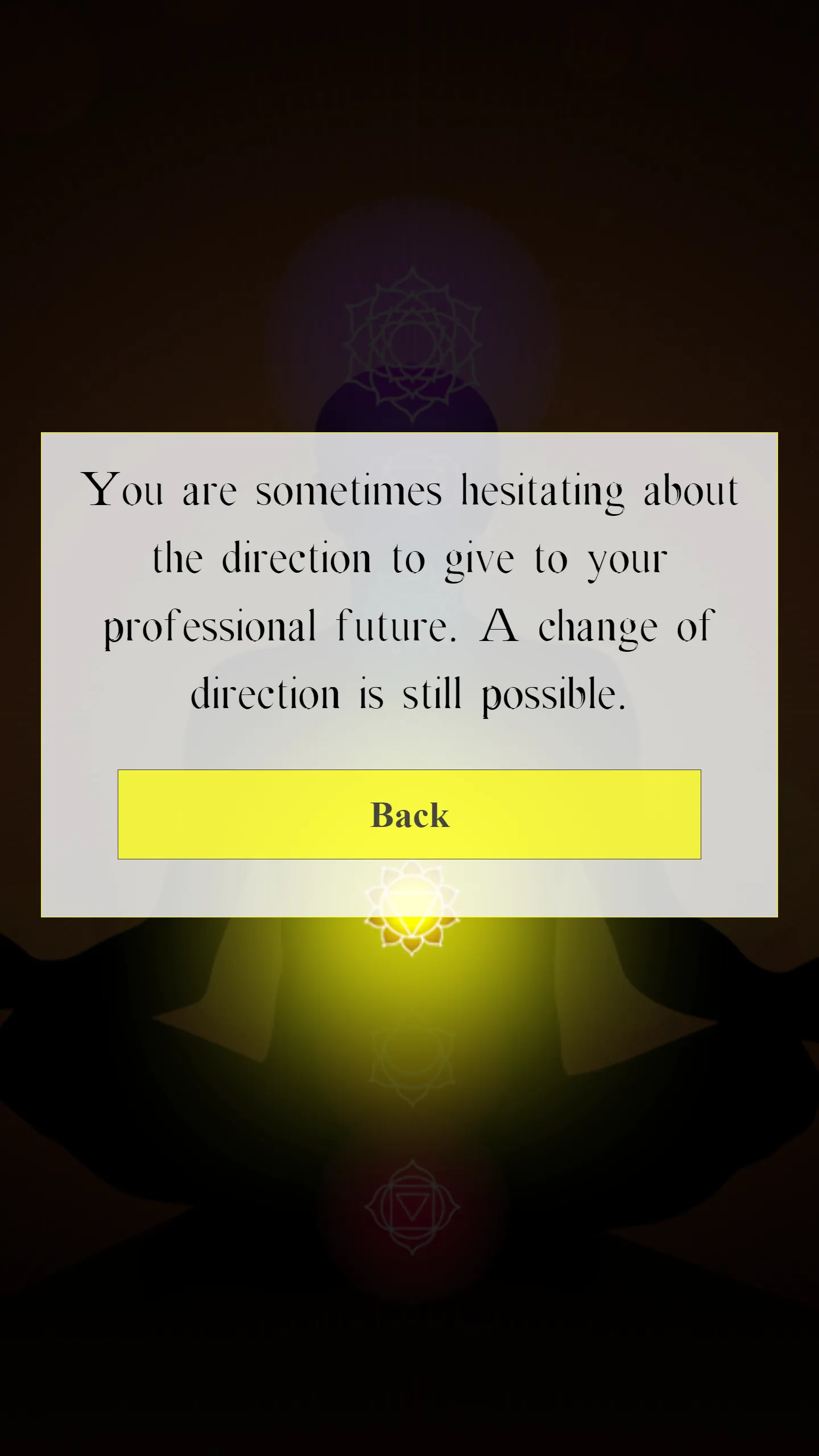 Chakra fortune telling | Indus Appstore | Screenshot