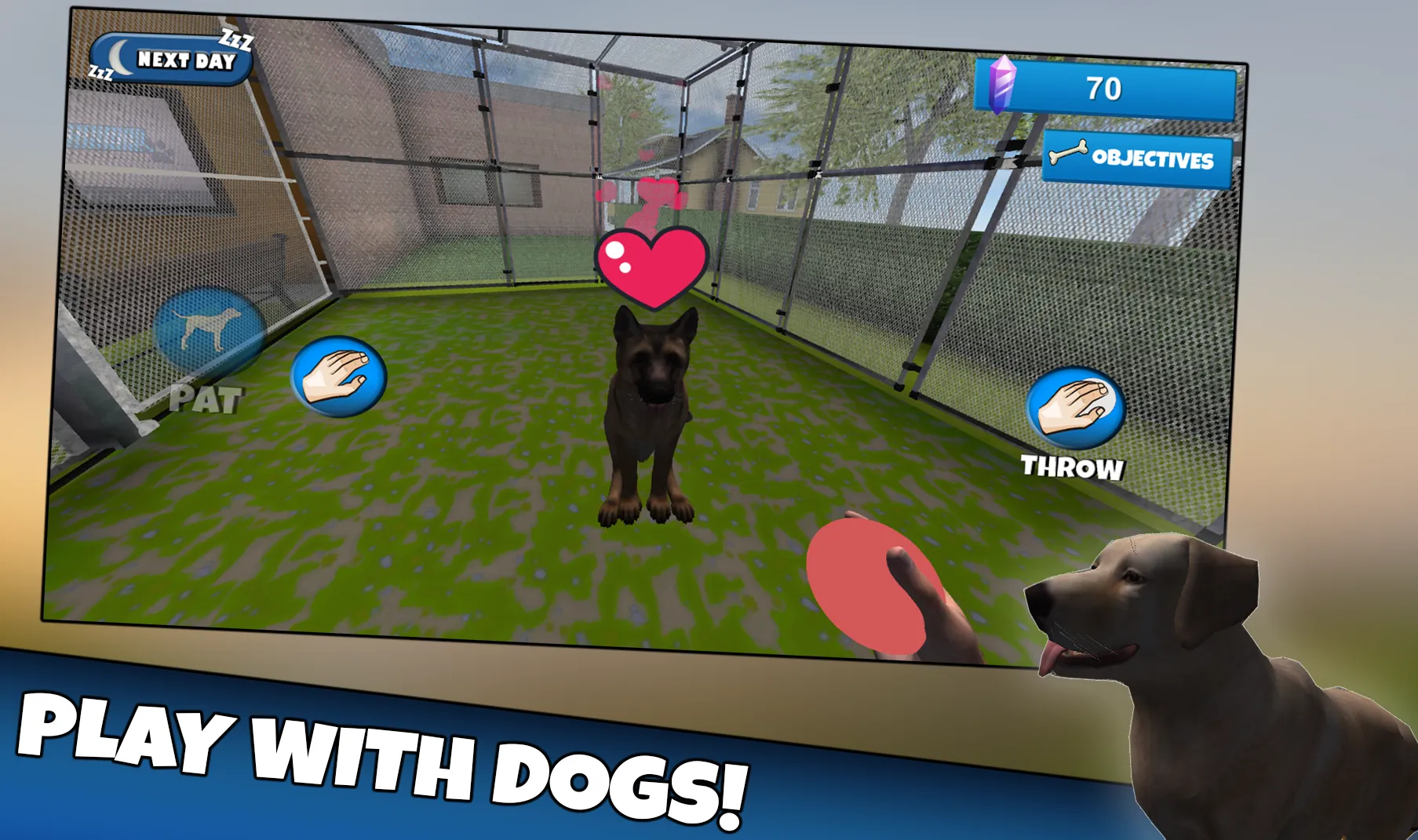 Dog & Cat Shelter Simulator 3D | Indus Appstore | Screenshot
