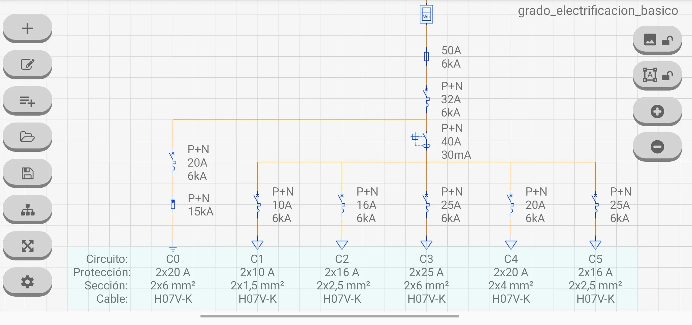 SLD | Electrical diagrams | Indus Appstore | Screenshot