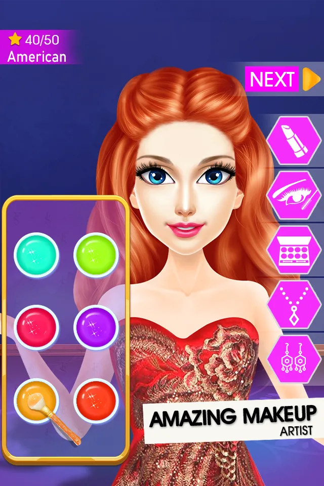 Hairstyles Makeover Girls Game | Indus Appstore | Screenshot