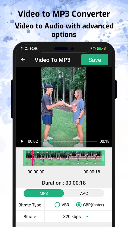 MP3 Video Converter MP4 to MP3 | Indus Appstore | Screenshot