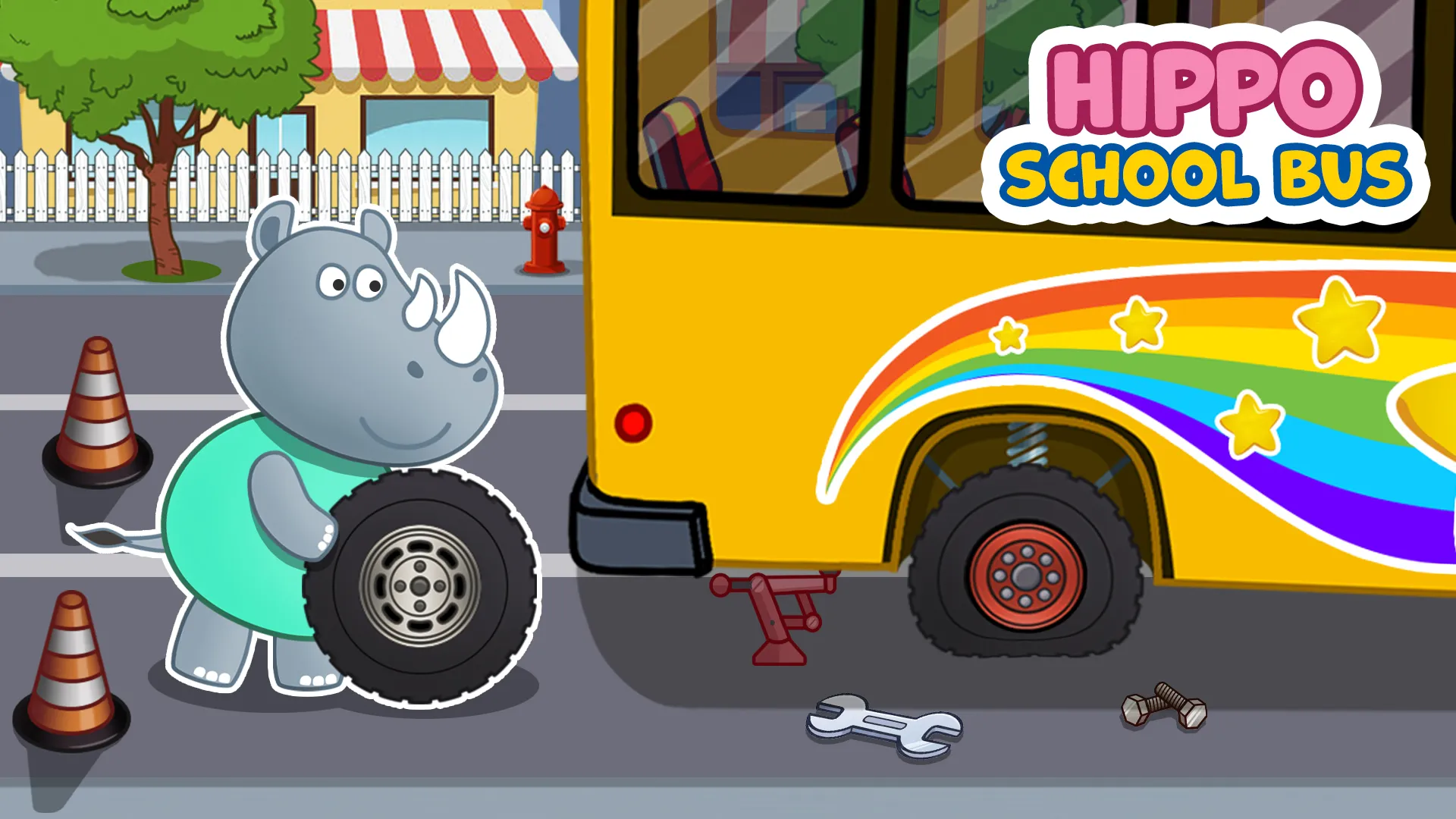 Kids School Bus Adventure | Indus Appstore | Screenshot