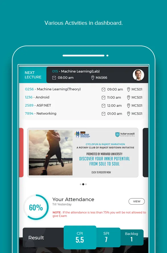 MU student login | Indus Appstore | Screenshot