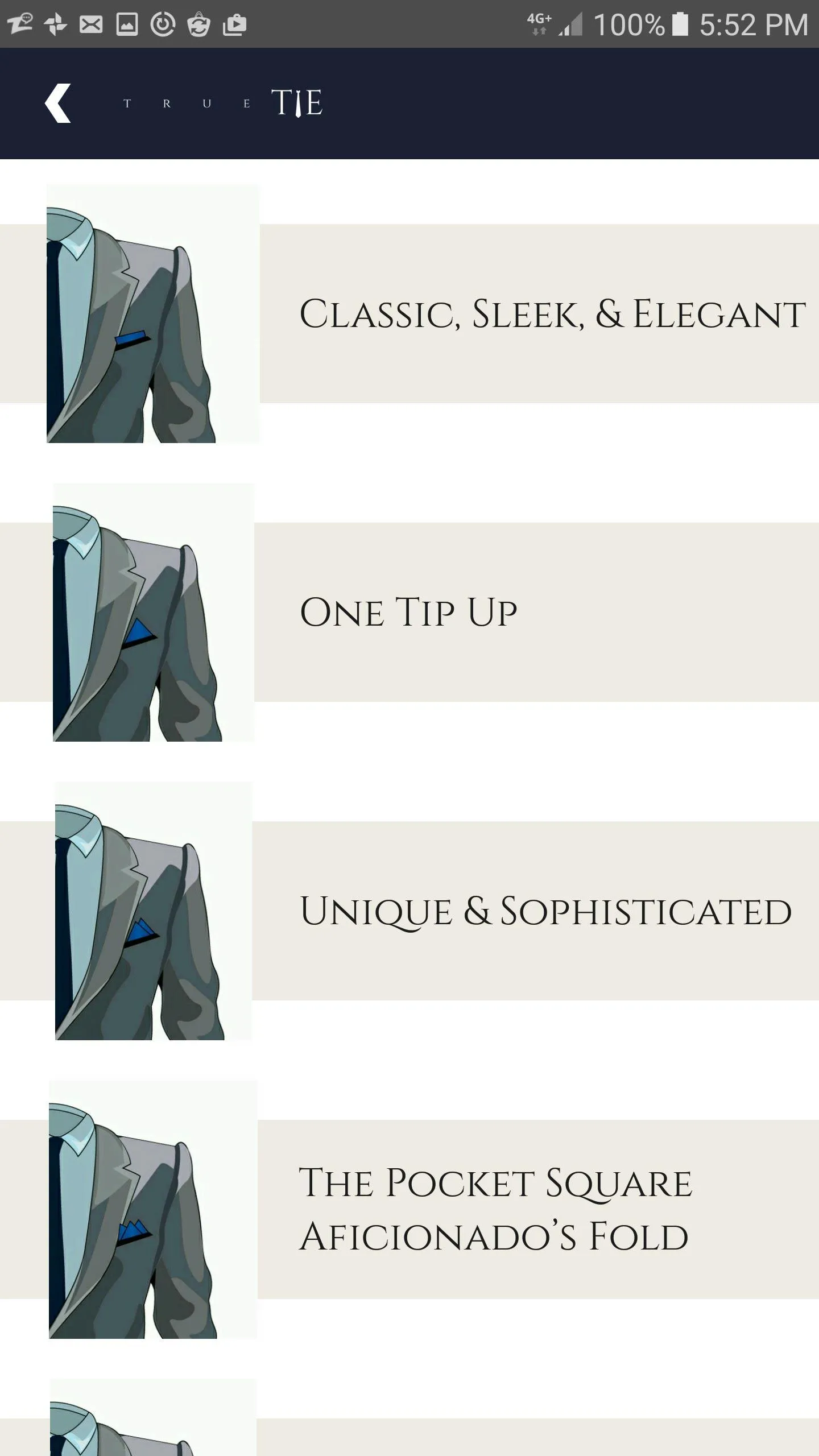 How To Tie A Tie Knot - True T | Indus Appstore | Screenshot