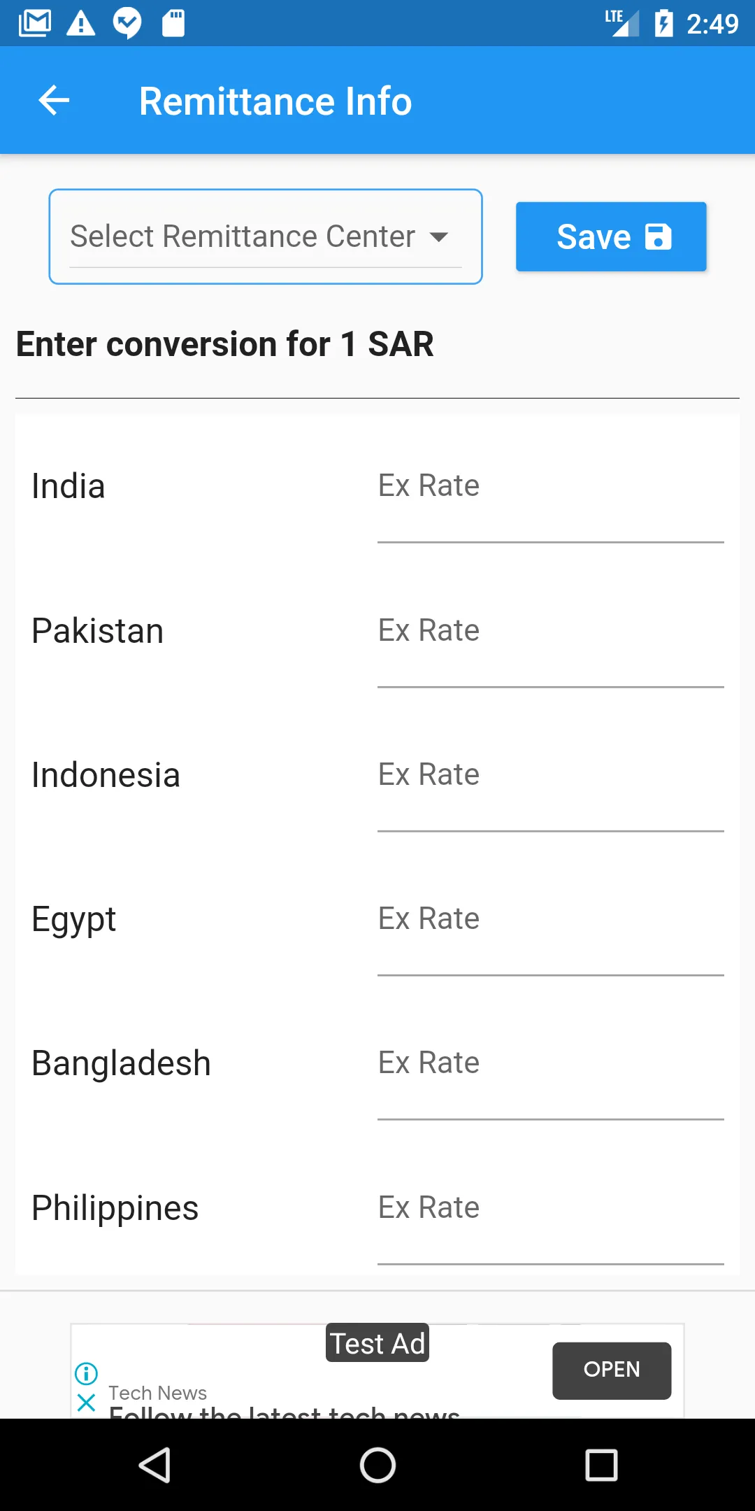 Remittance Info | Indus Appstore | Screenshot