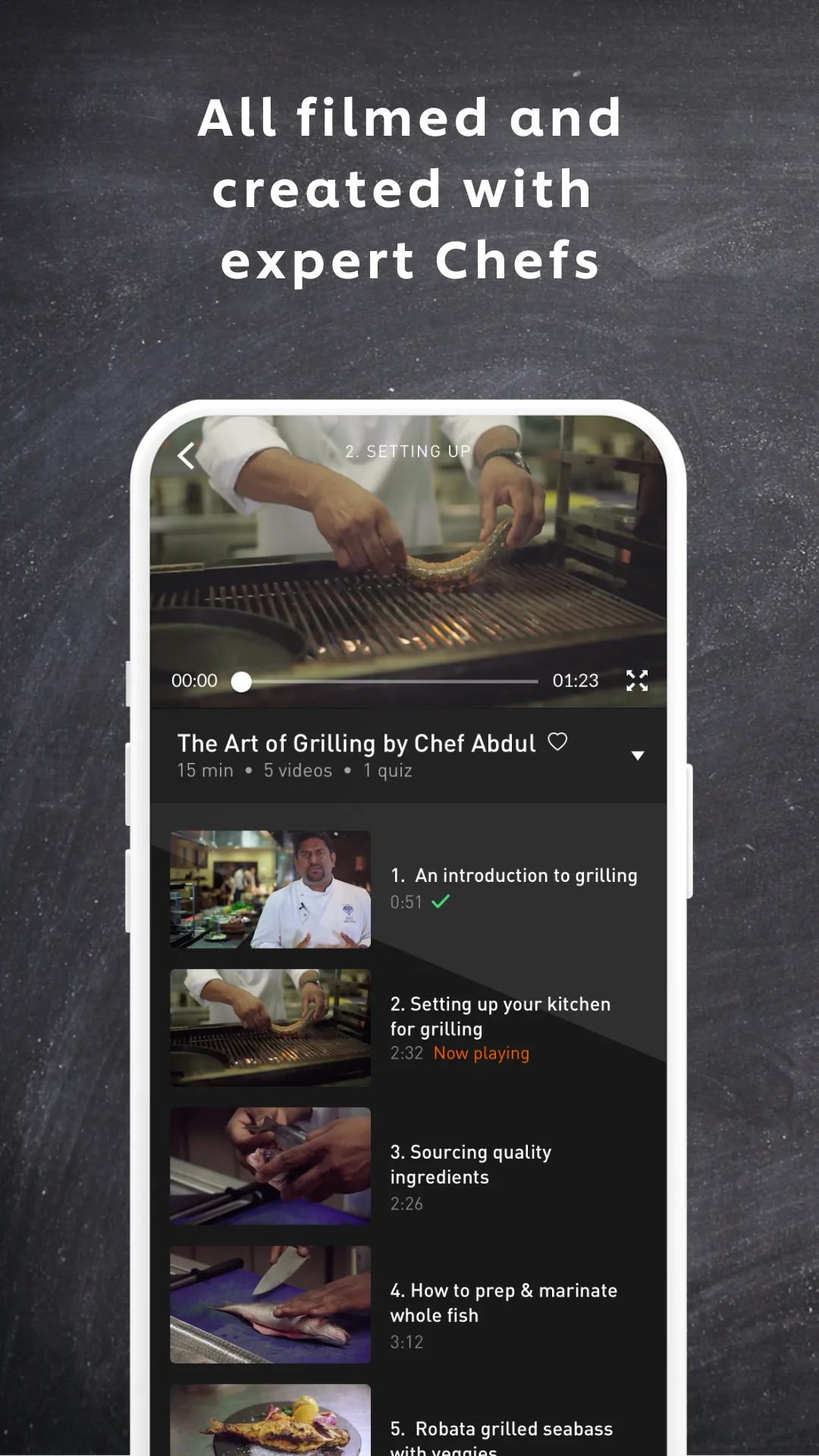 UFS Academy Culinary Training | Indus Appstore | Screenshot