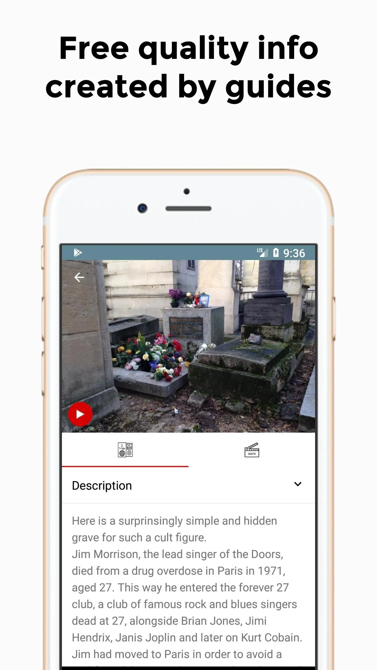 Pere Lachaise Visit: Tourblink | Indus Appstore | Screenshot