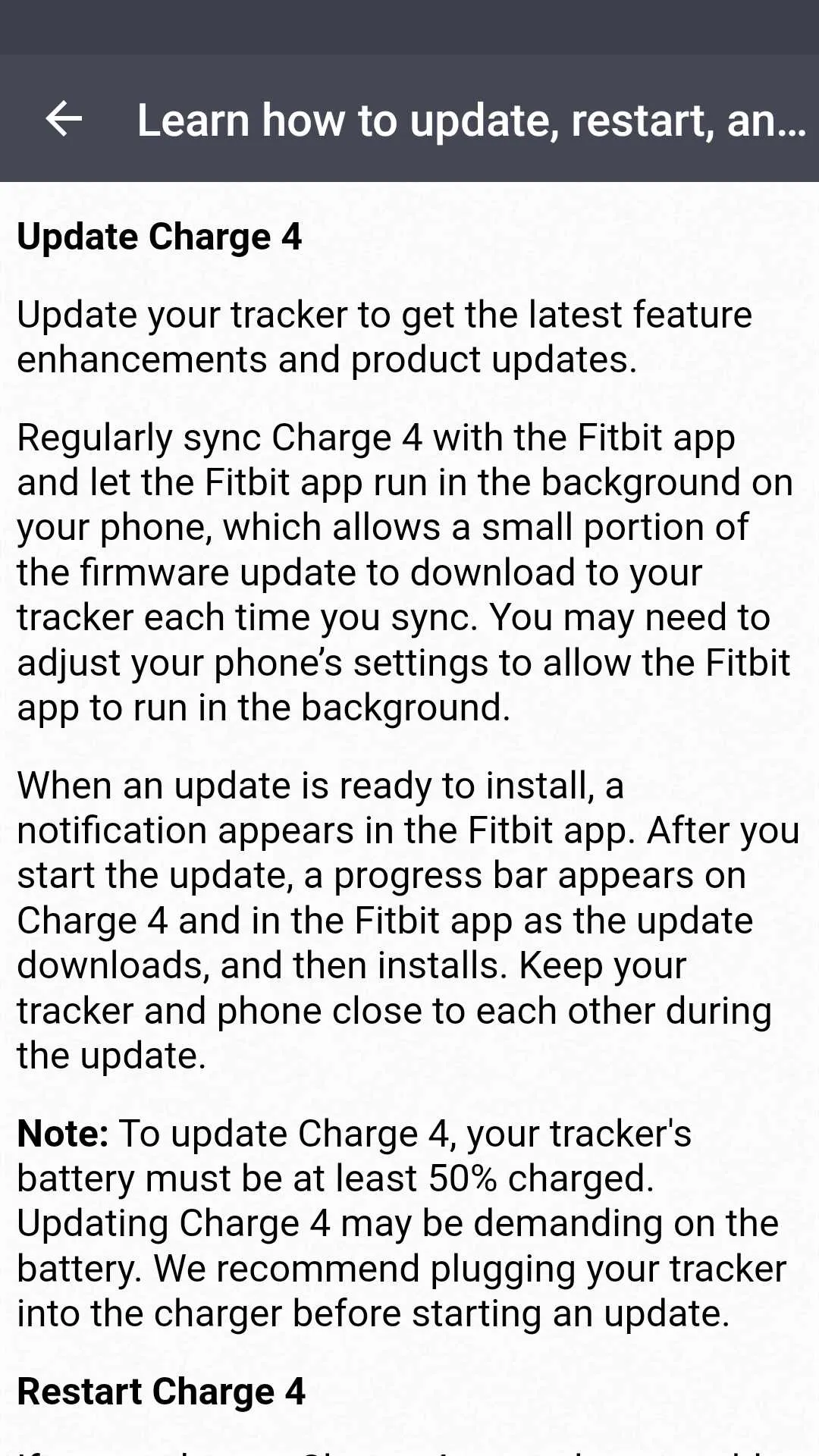 Fitbit Charge 4 Guide | Indus Appstore | Screenshot