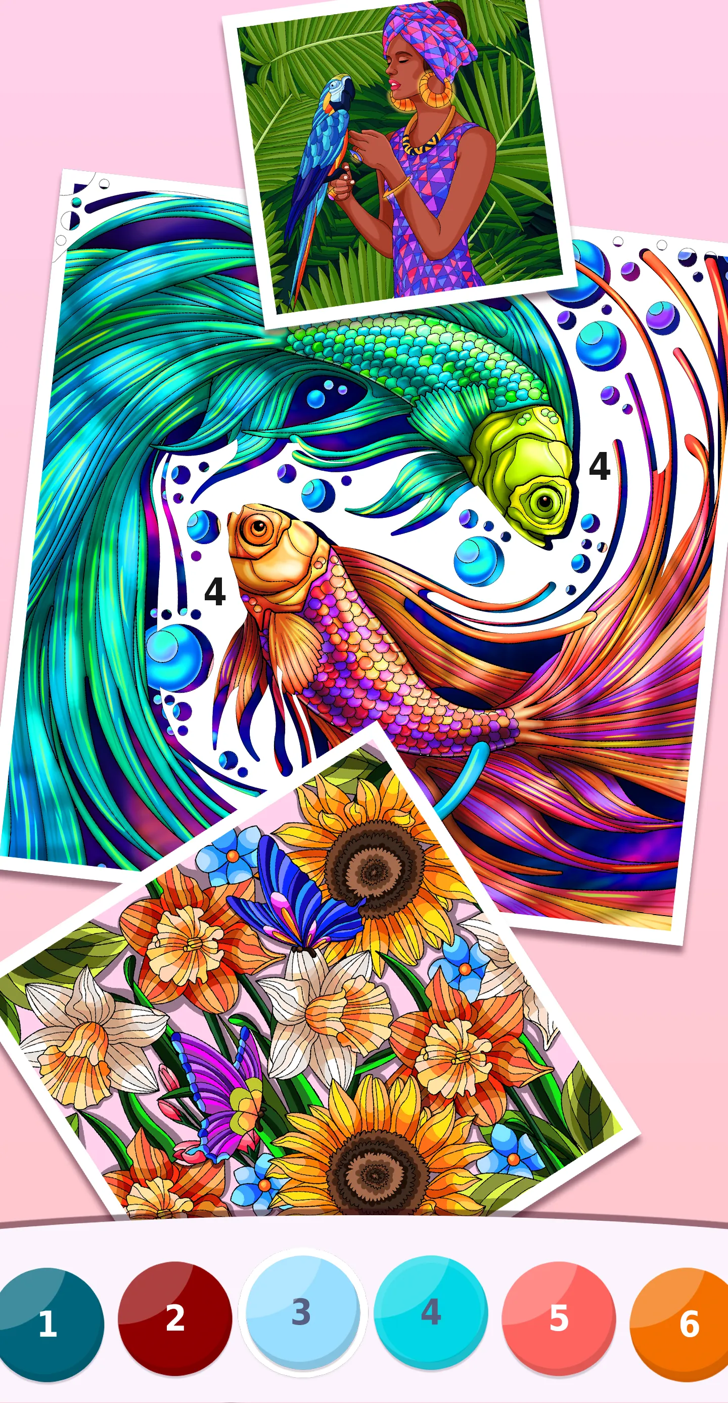 Relax Color - Paint by Number | Indus Appstore | Screenshot