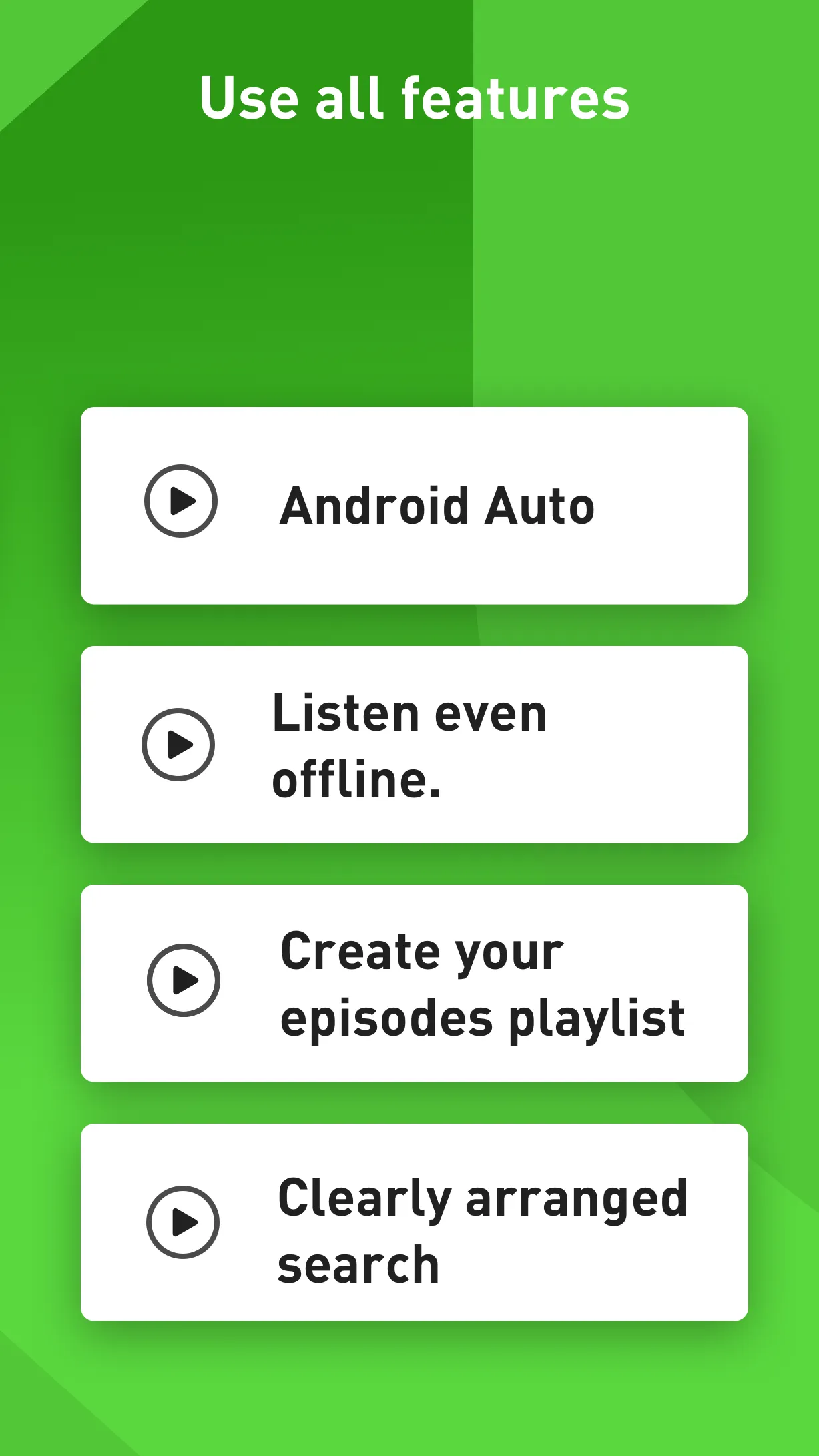 GetPodcast - podcast player | Indus Appstore | Screenshot