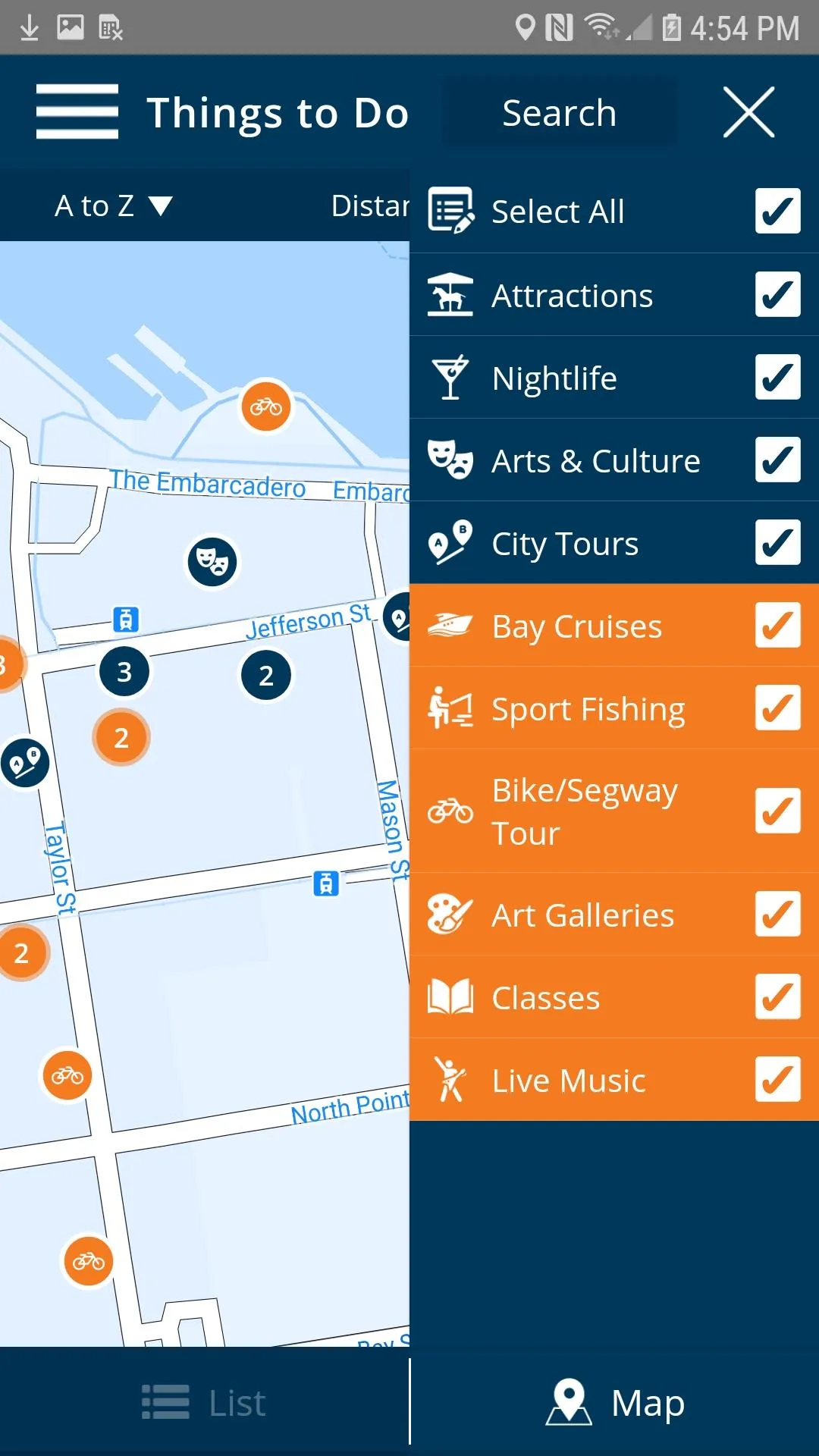 Fisherman's Wharf Trip Planner | Indus Appstore | Screenshot