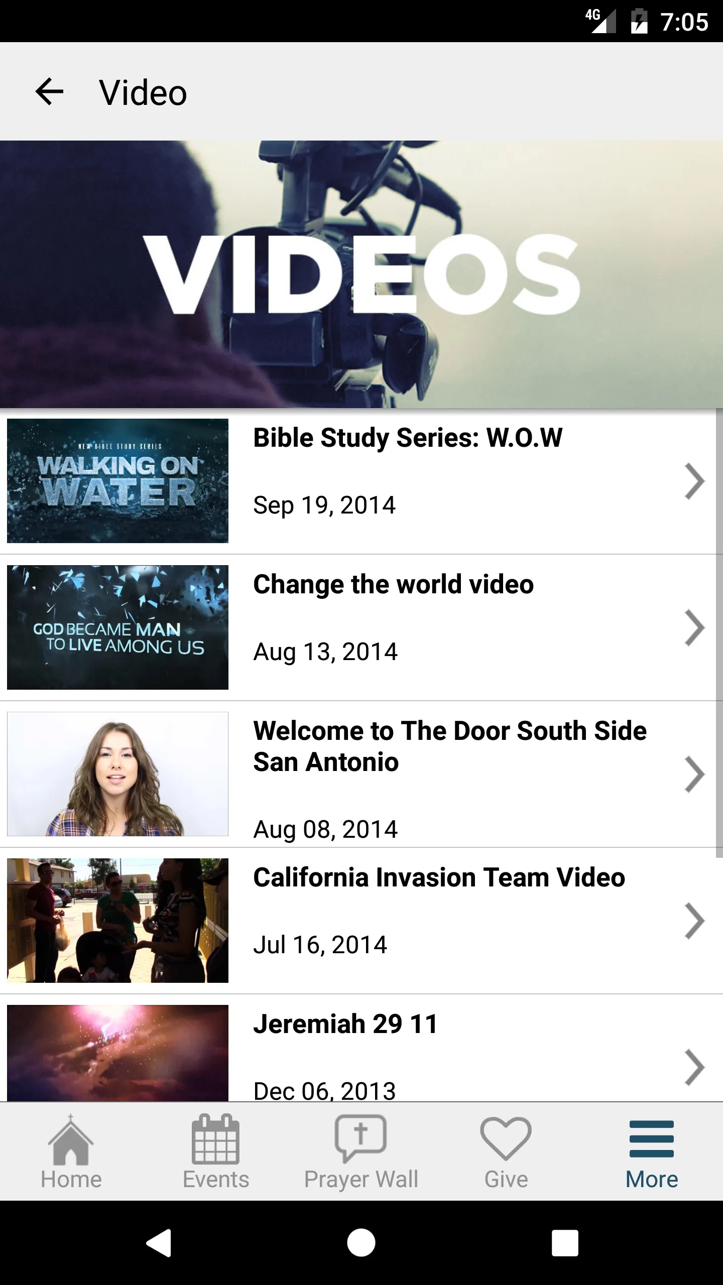 The Door Christian Church SS | Indus Appstore | Screenshot