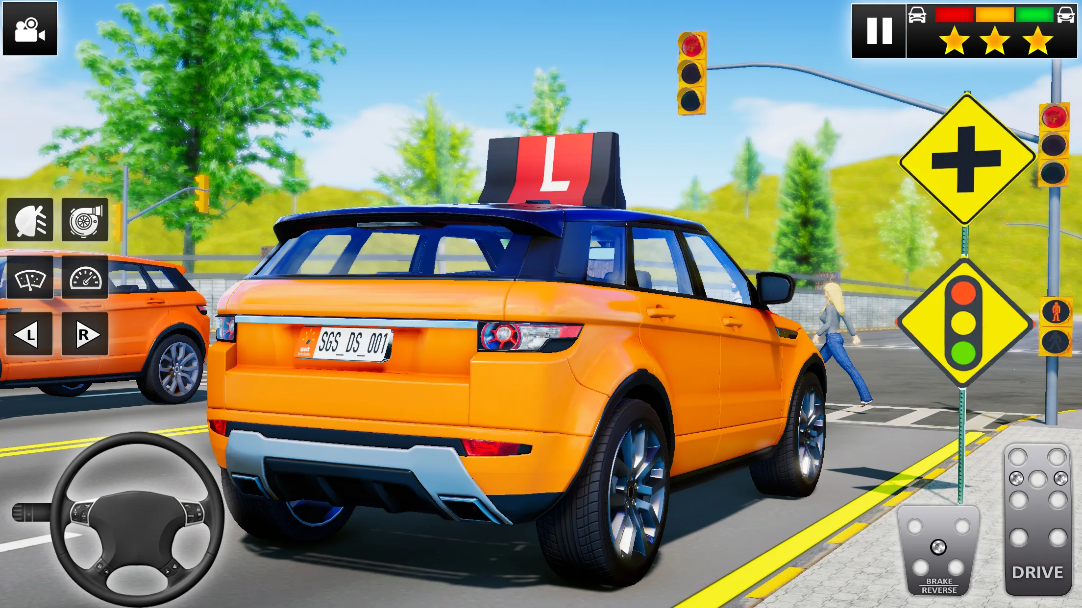 City Car Driving School Game | Indus Appstore | Screenshot