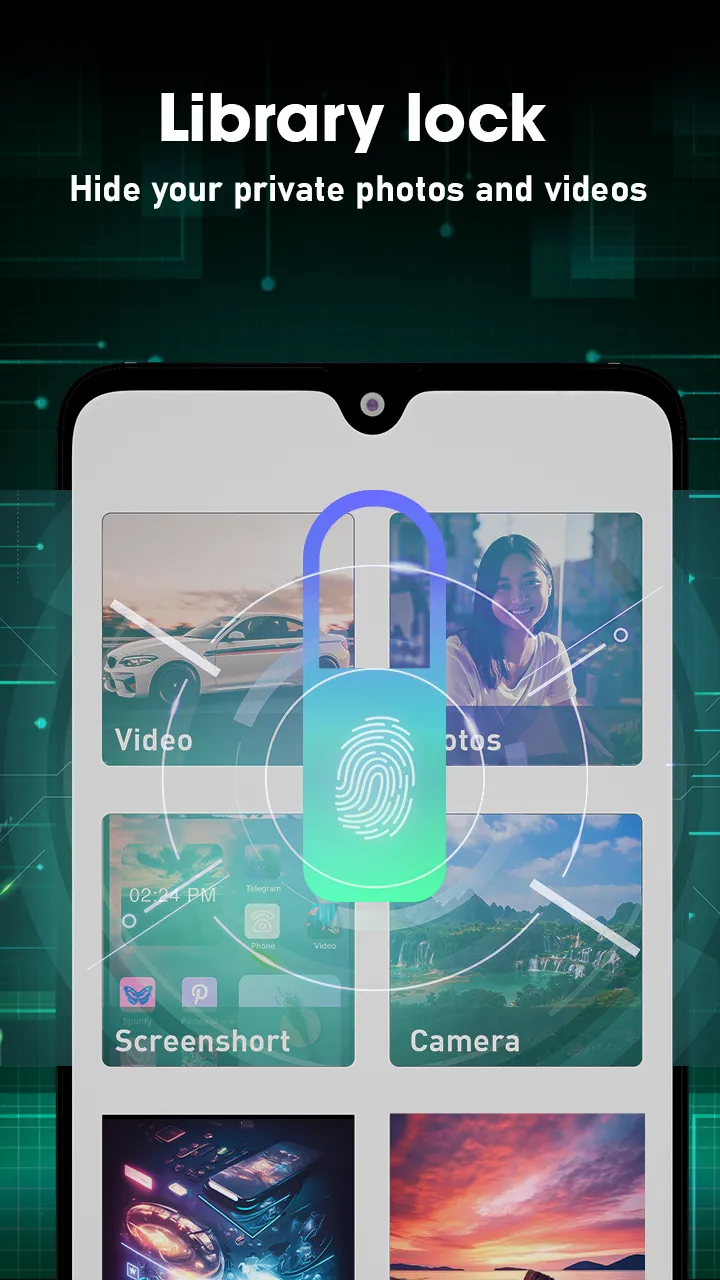 App Lock : Fingerprint & Pin | Indus Appstore | Screenshot