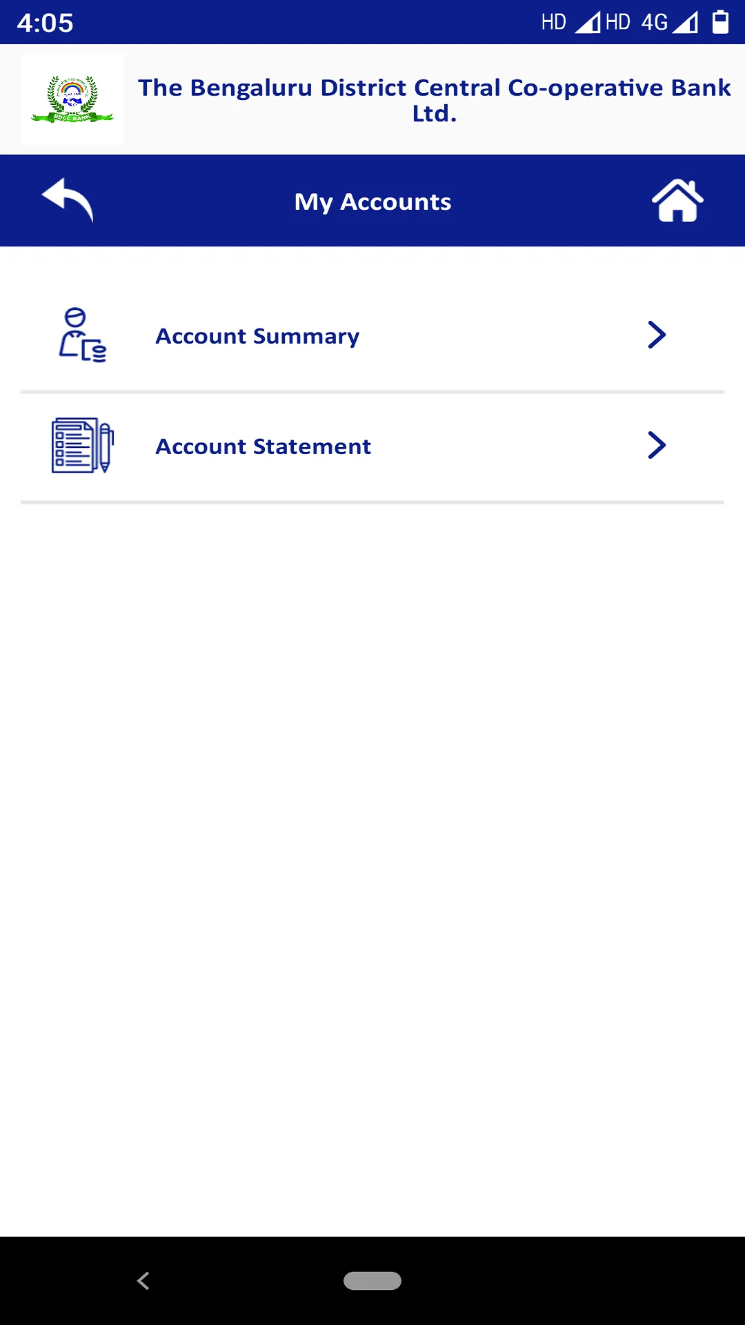 The Bengaluru Dcc Bank Ltd | Indus Appstore | Screenshot