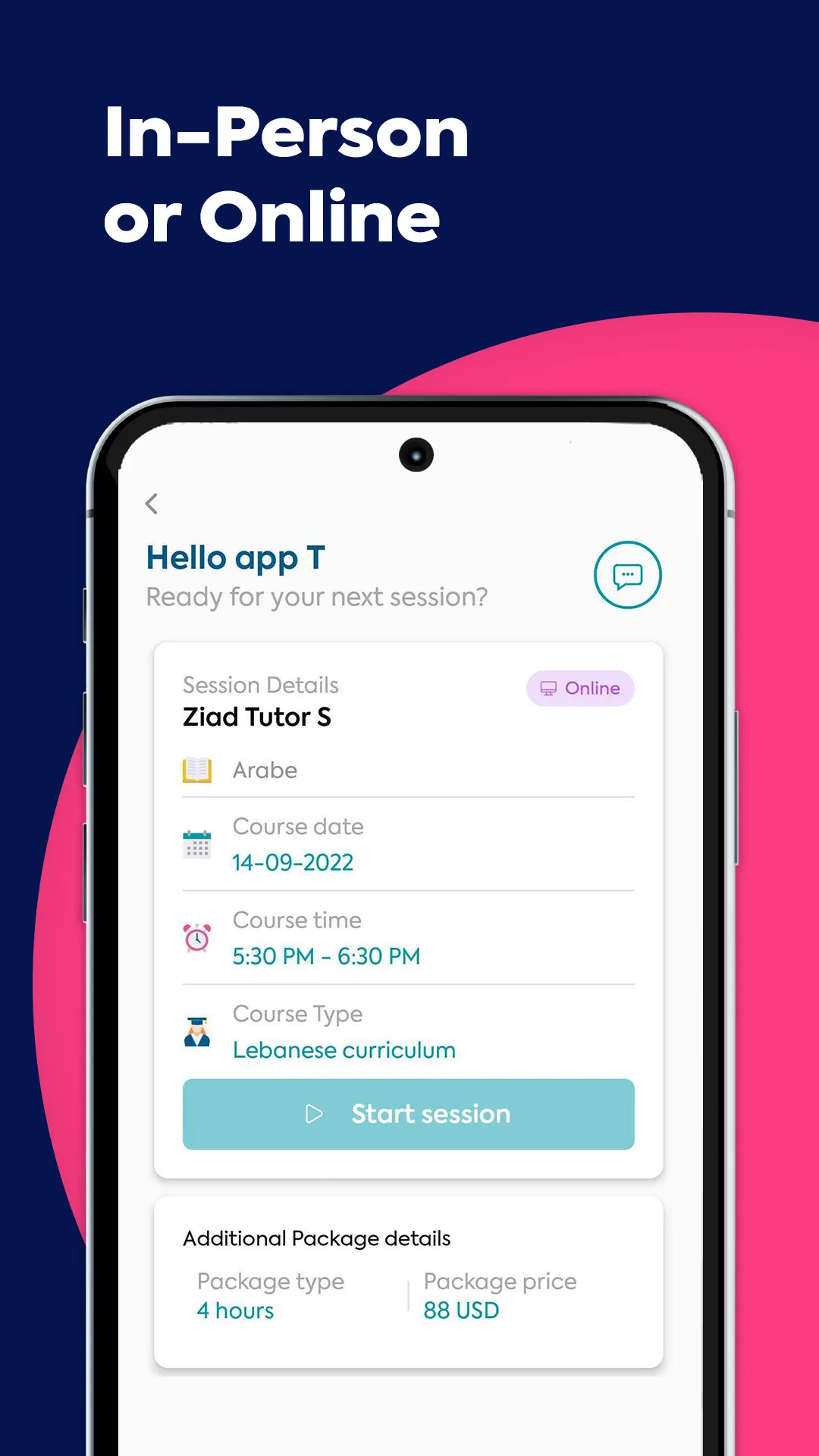 Ostaz: Request a tutor | Indus Appstore | Screenshot