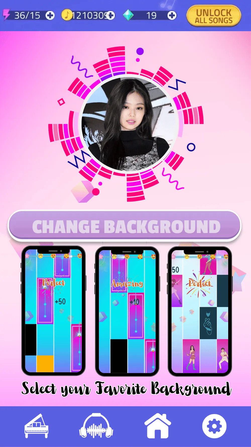 Jennie - You and Me Piano Game | Indus Appstore | Screenshot