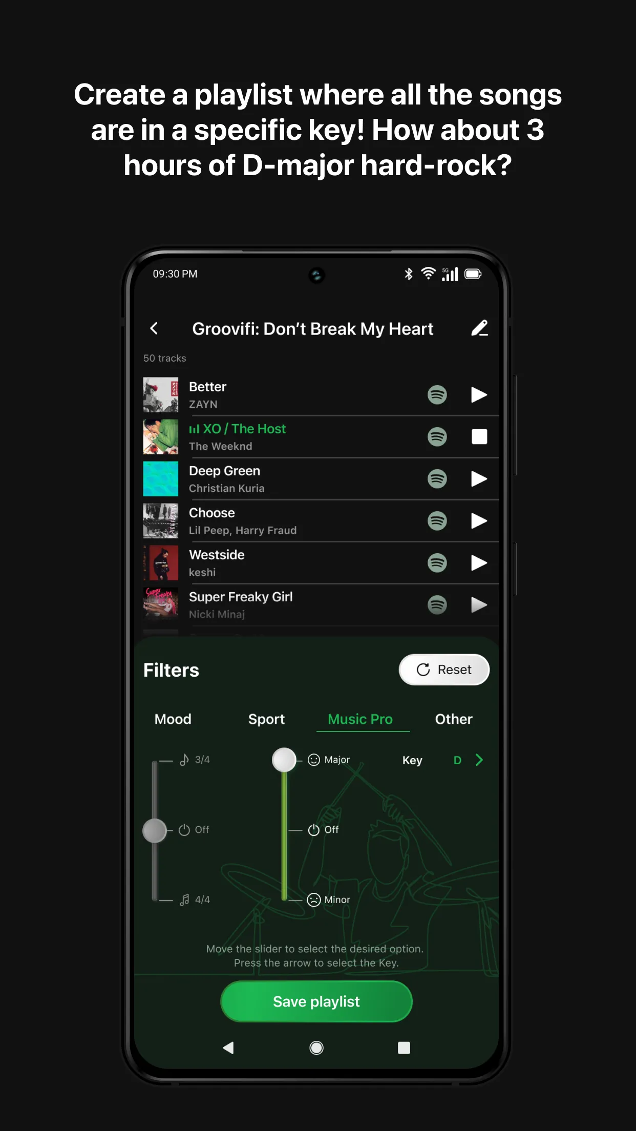 Groovifi - Playlist Generator | Indus Appstore | Screenshot