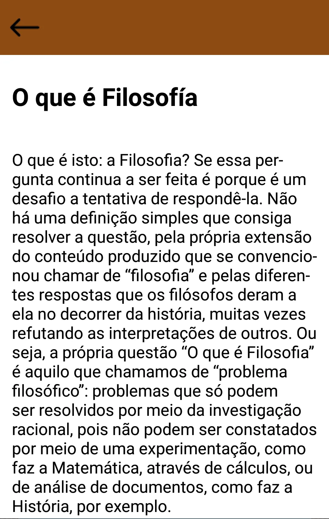 Dicionário Filosófico | Indus Appstore | Screenshot