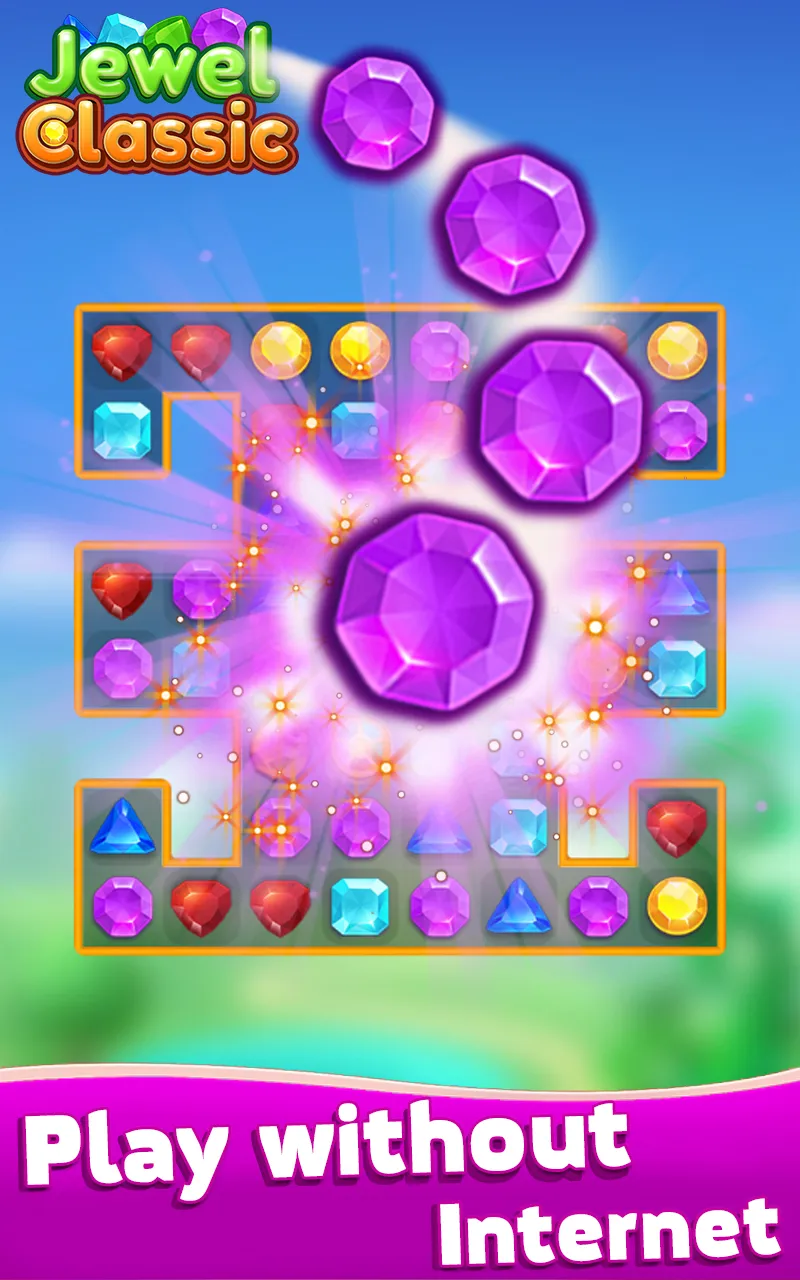 Jewel Classic: Match 3 | Indus Appstore | Screenshot