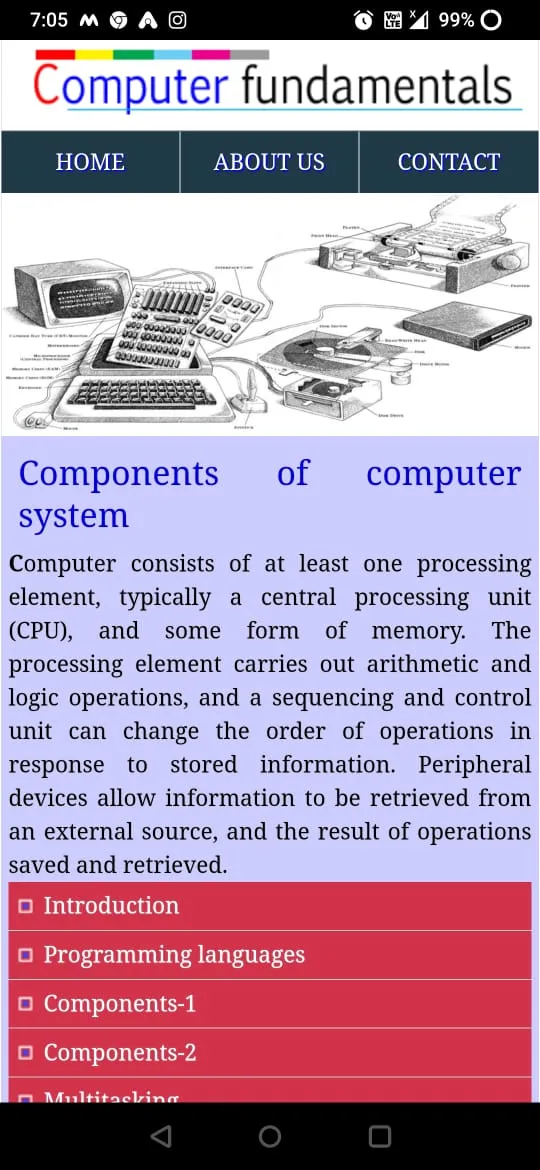 Computer Fundamentals | Indus Appstore | Screenshot