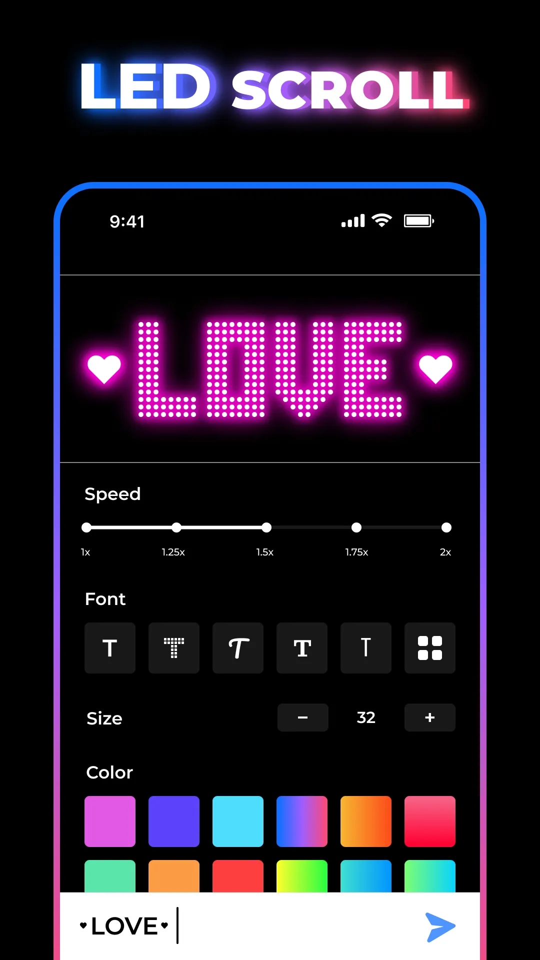 Led Scroller - Led Text Banner | Indus Appstore | Screenshot