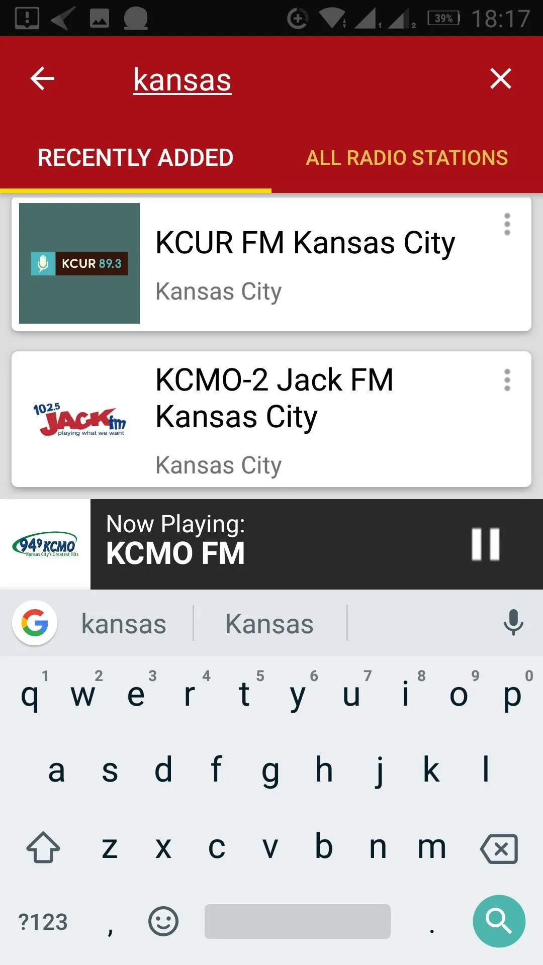 Missouri Radio Stations - USA | Indus Appstore | Screenshot