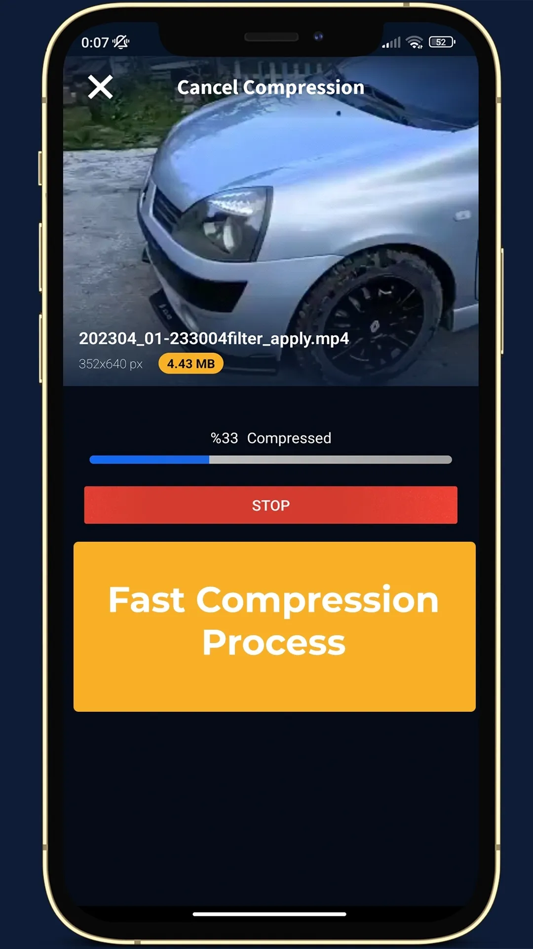 Video Compress No-Lose Quality | Indus Appstore | Screenshot