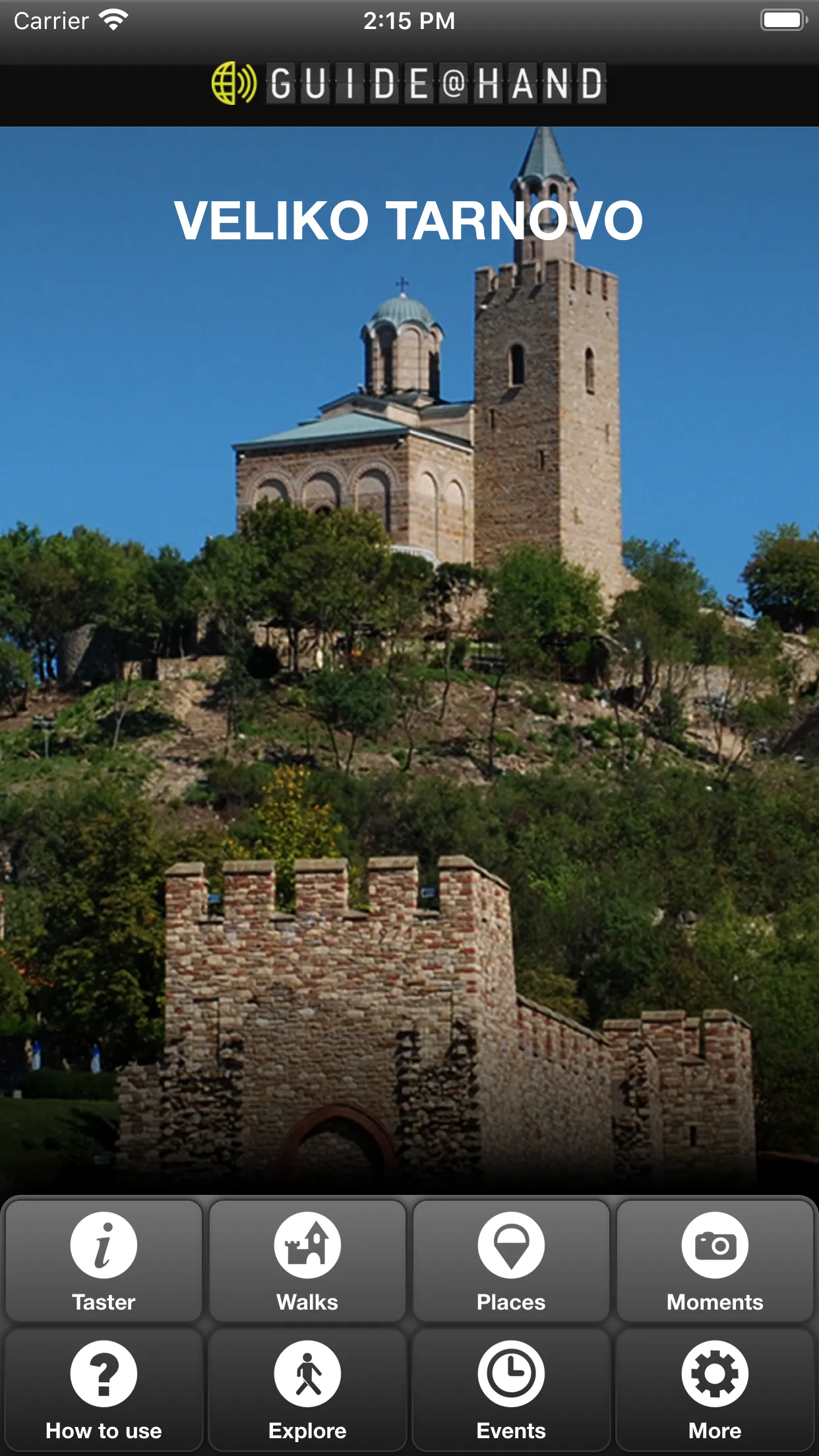 Veliko Tarnovo GUIDE@HAND | Indus Appstore | Screenshot