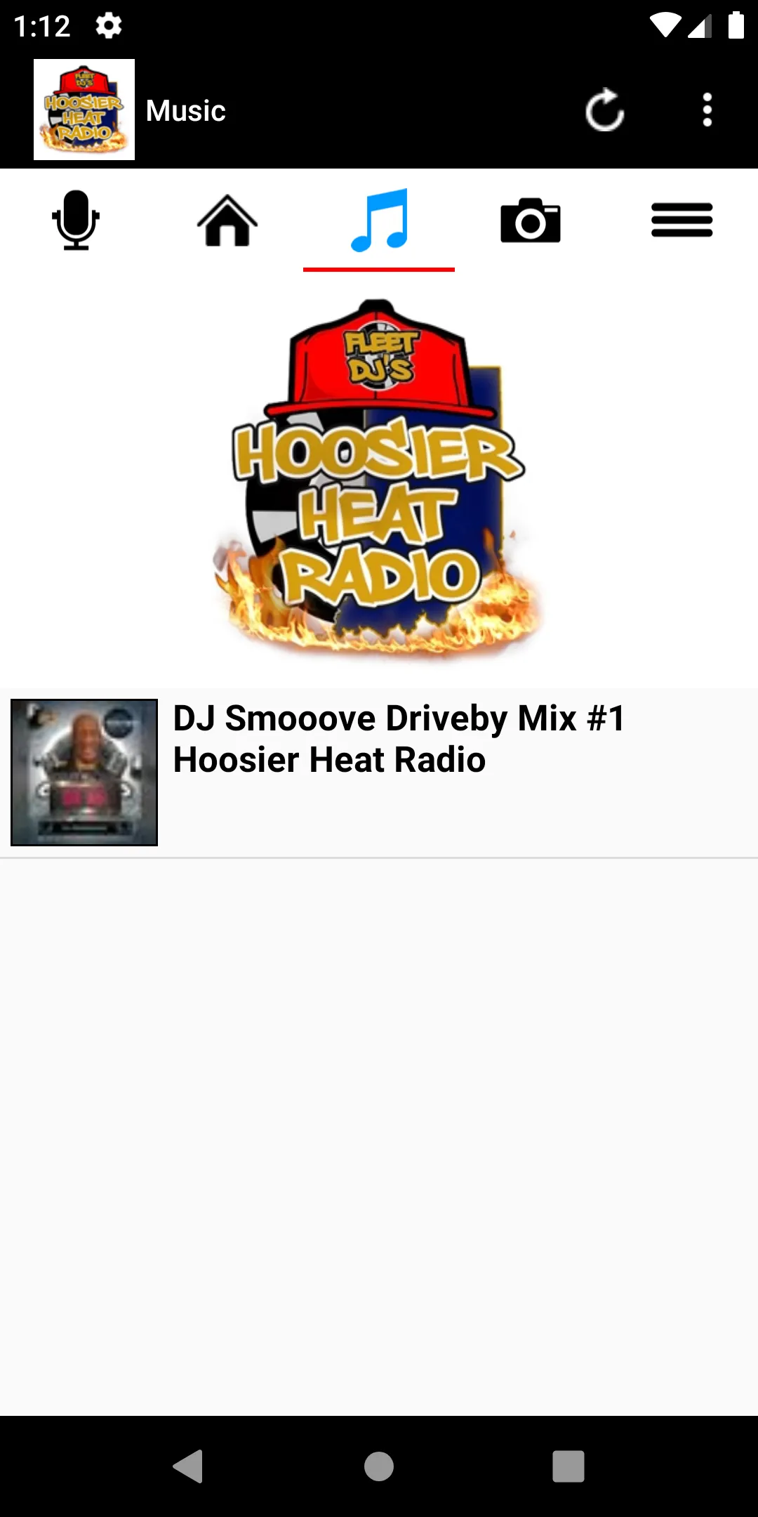 Hoosier Heat Radio | Indus Appstore | Screenshot