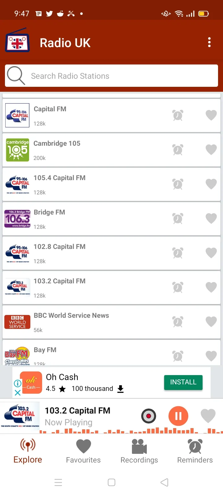 Radio UK :Online British FMs | Indus Appstore | Screenshot