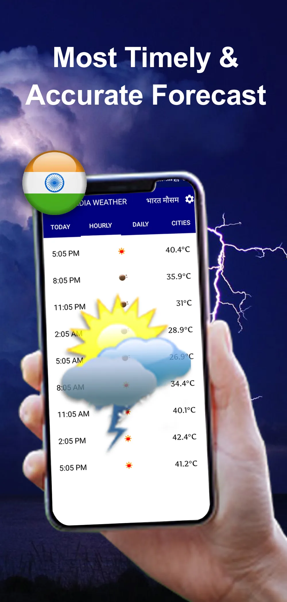 India Weather Live Update 2024 | Indus Appstore | Screenshot